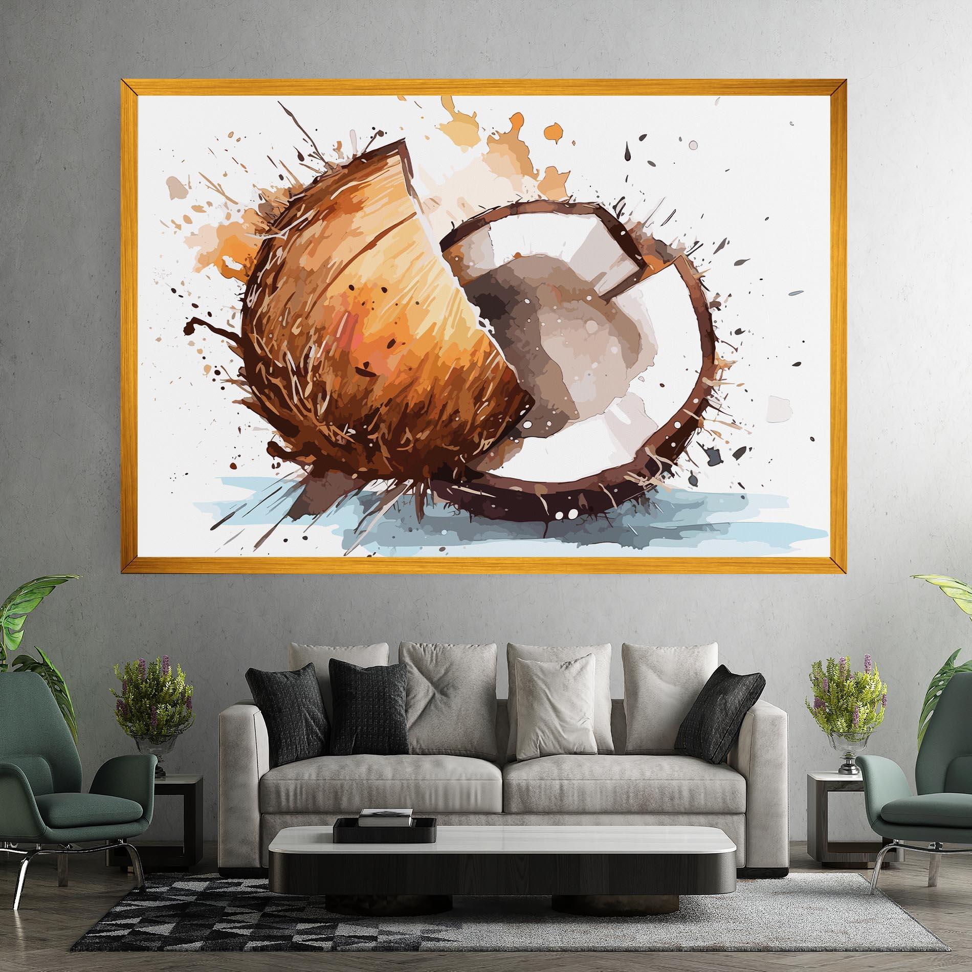 Vászonkép Coconut Art mockup 7