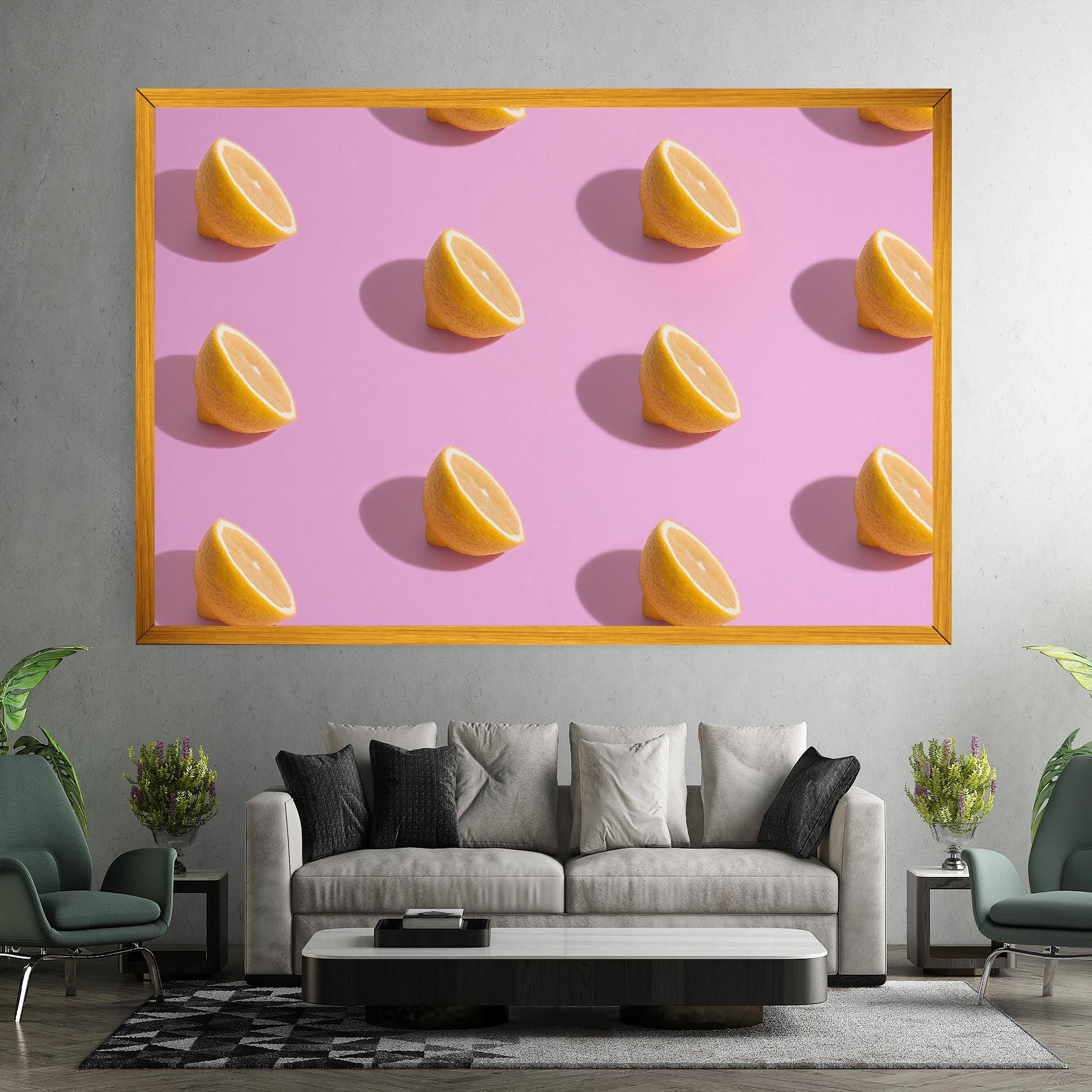 Lemon Pattern mockup 7
