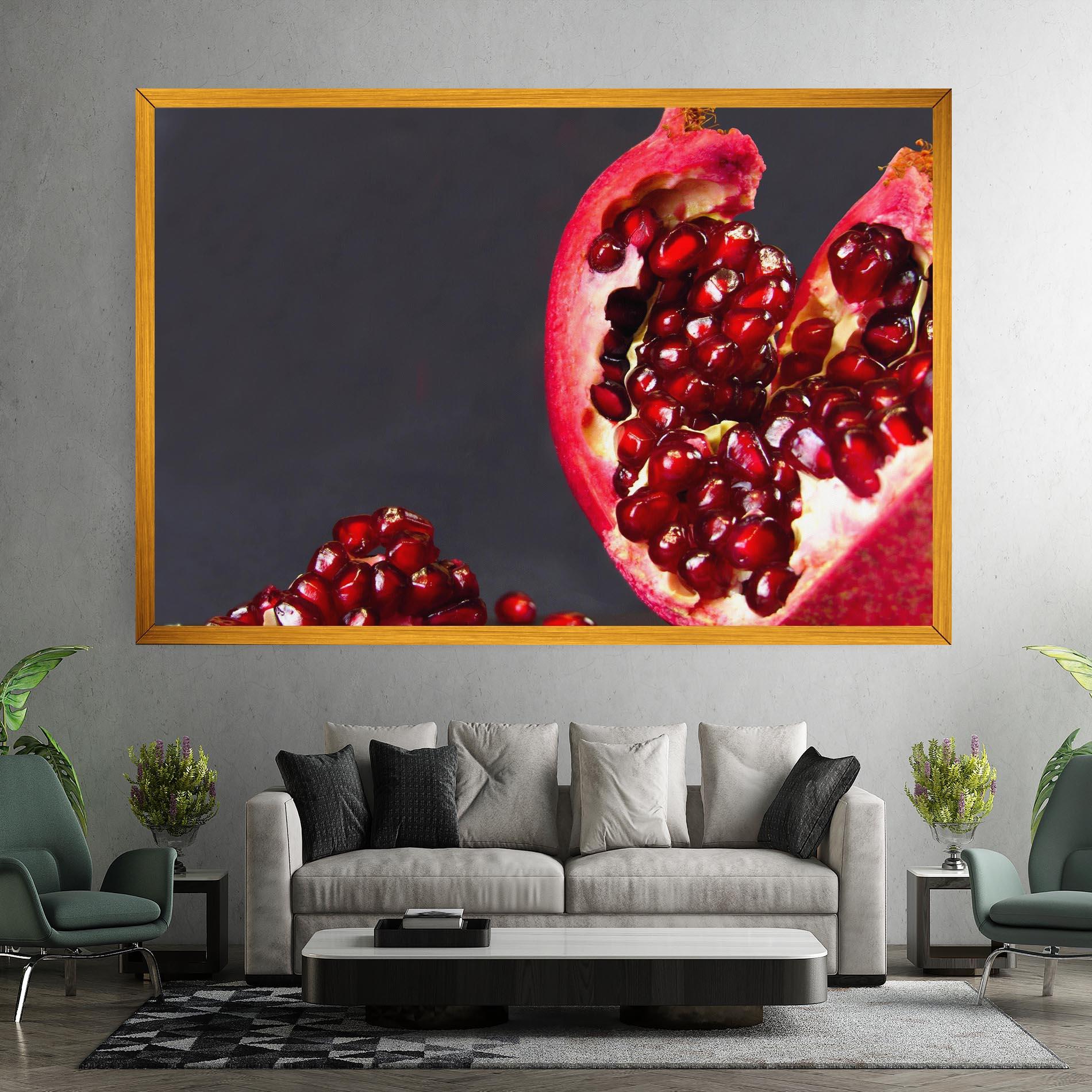 Vászonkép Open Pomegranate mockup 7