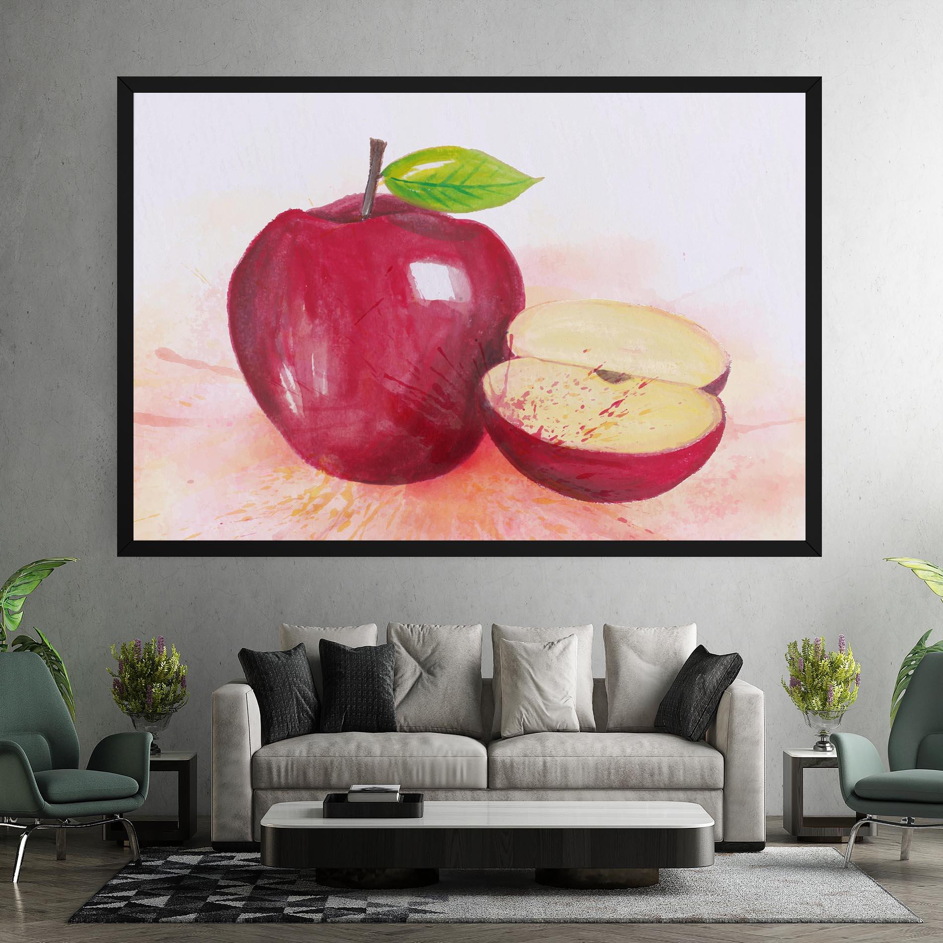 Vászonkép Apple Art mockup 7