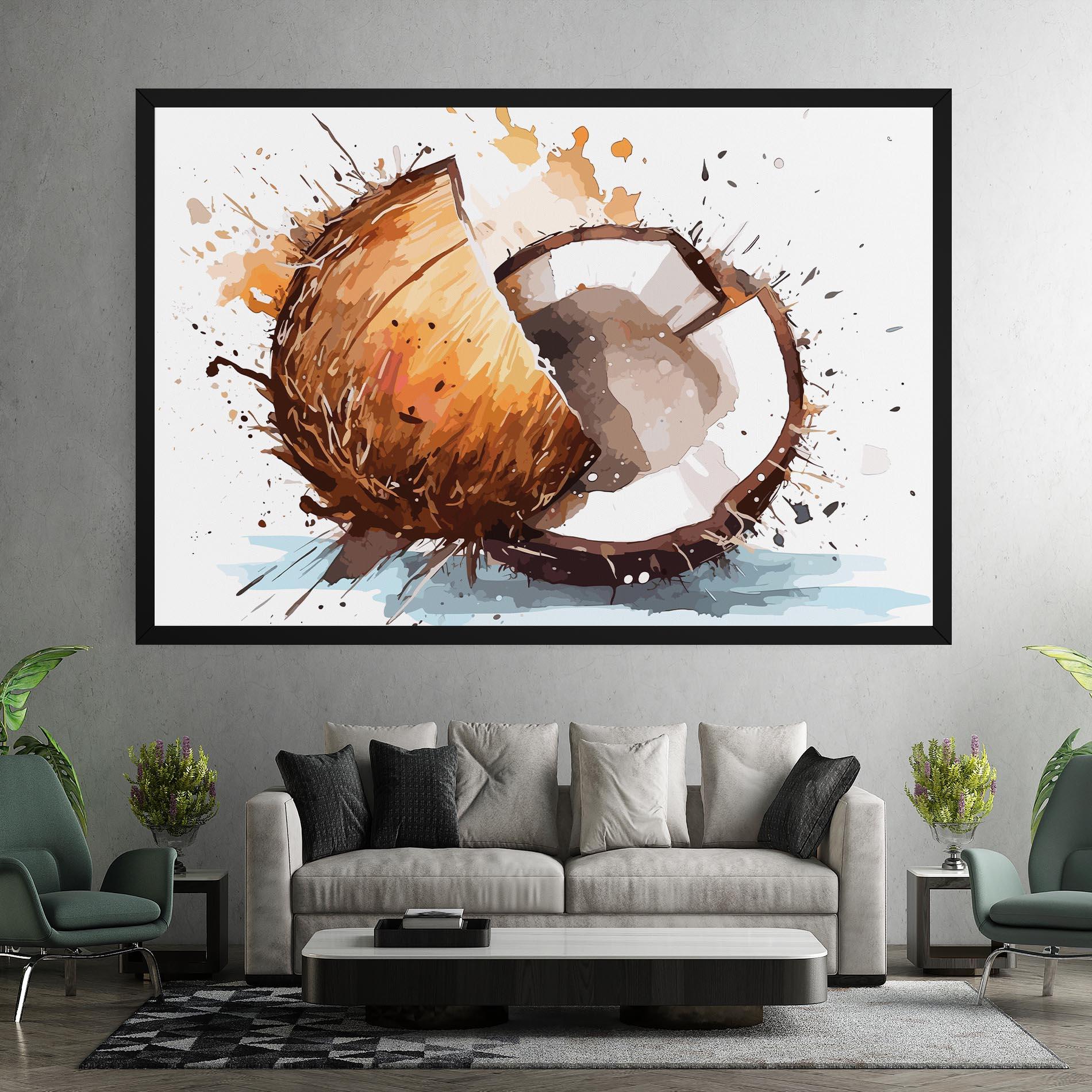 Vászonkép Coconut Art mockup 7