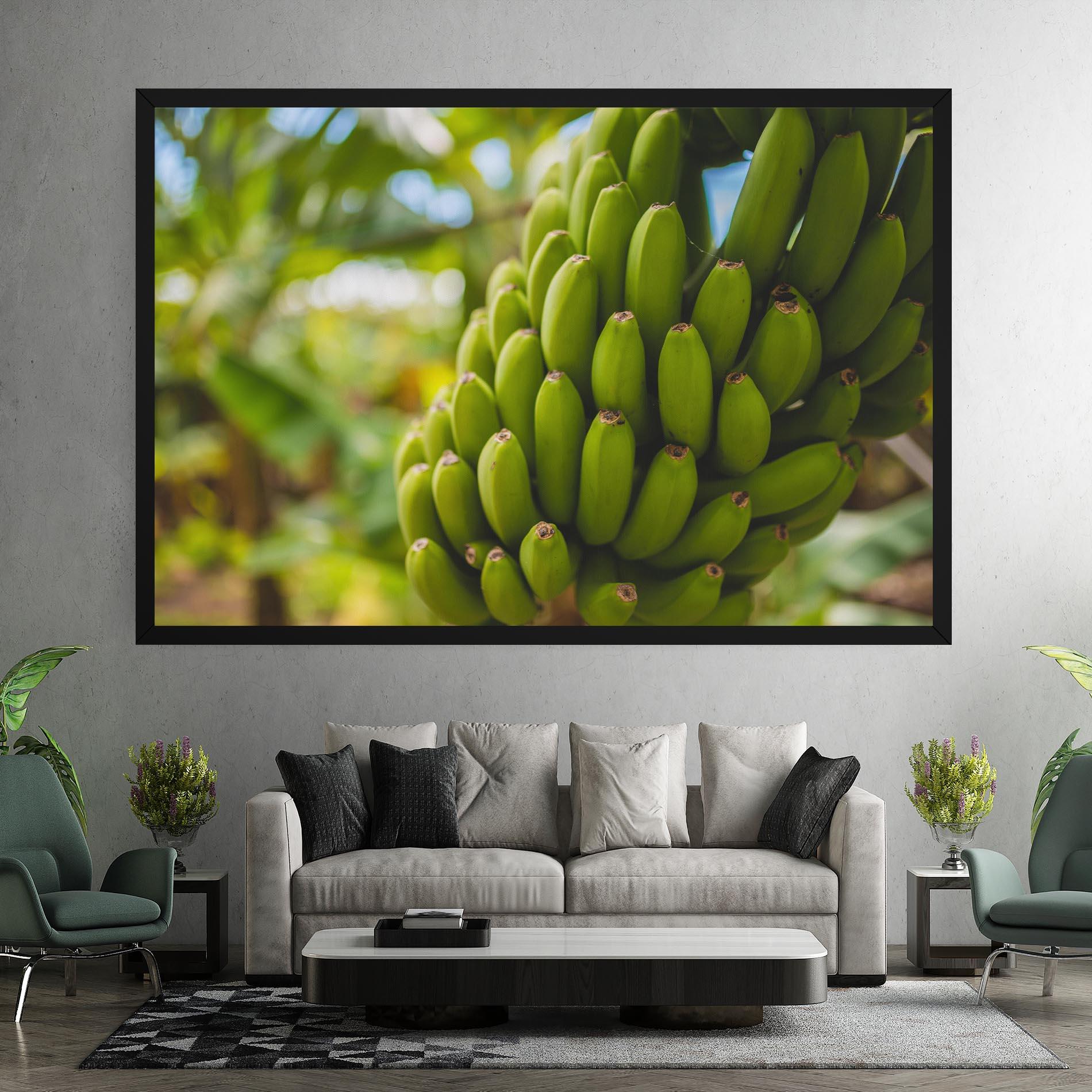 Vászonkép Green Banana mockup 7