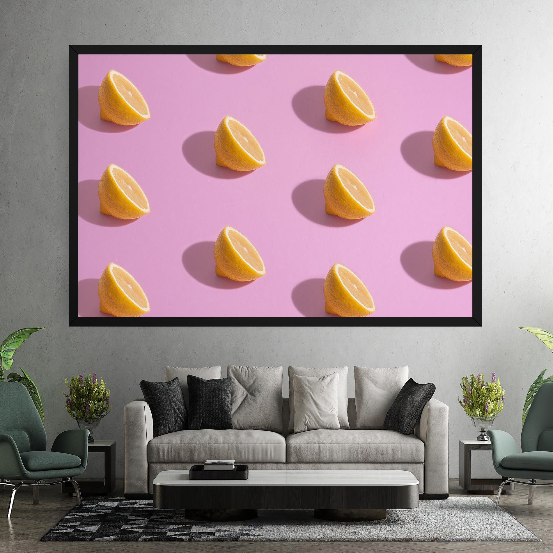 Lemon Pattern mockup 7