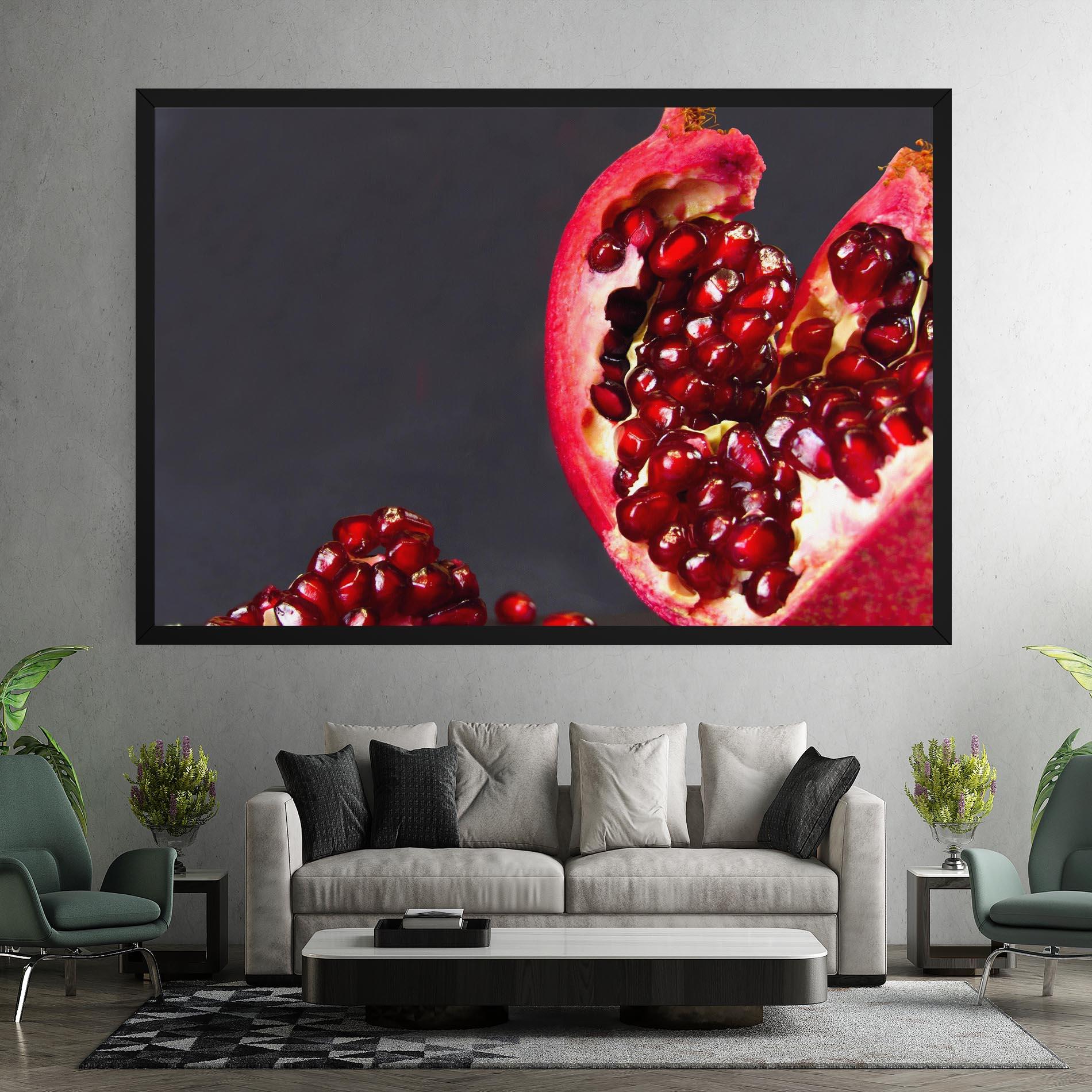 Vászonkép Open Pomegranate mockup 7