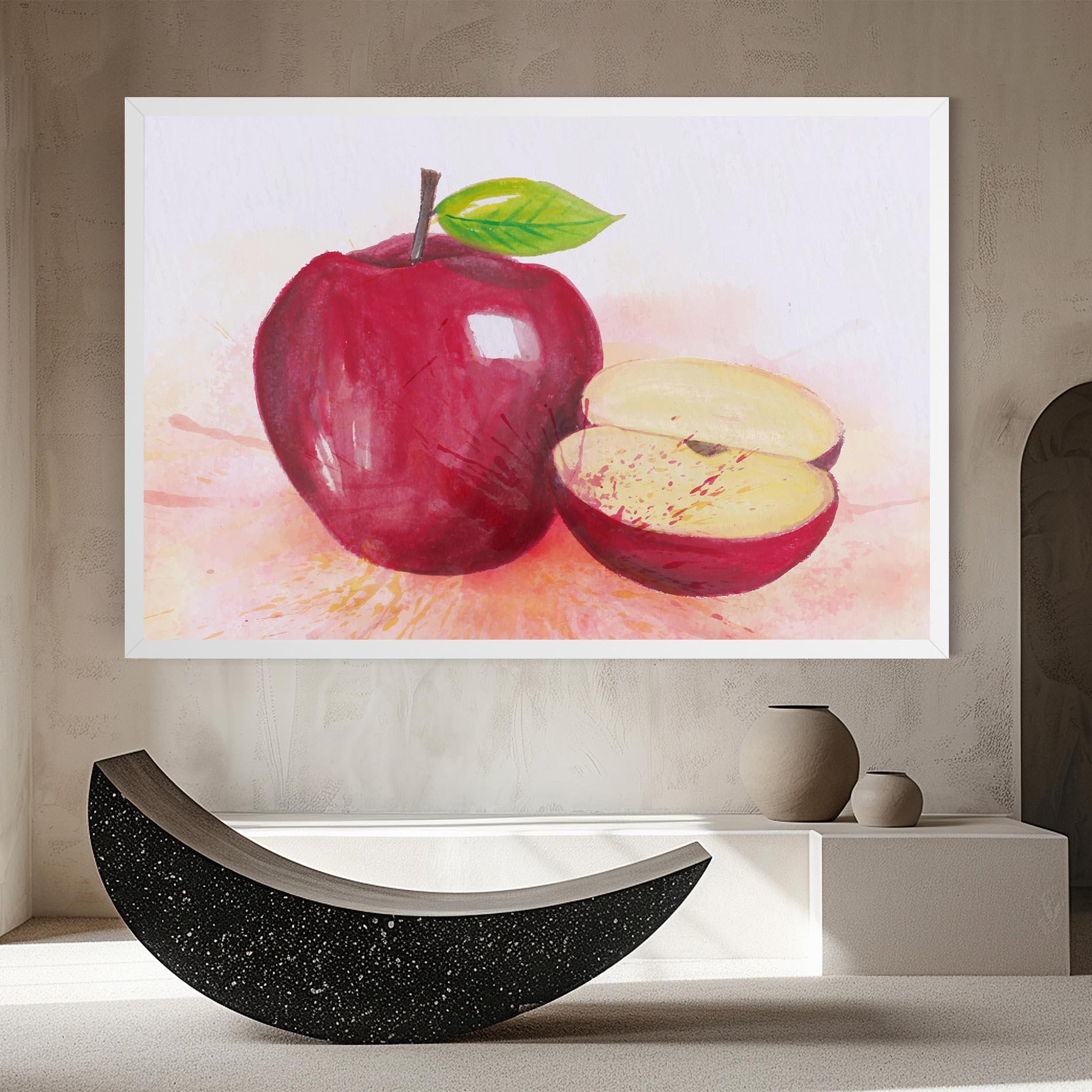 Vászonkép Apple Art mockup 8