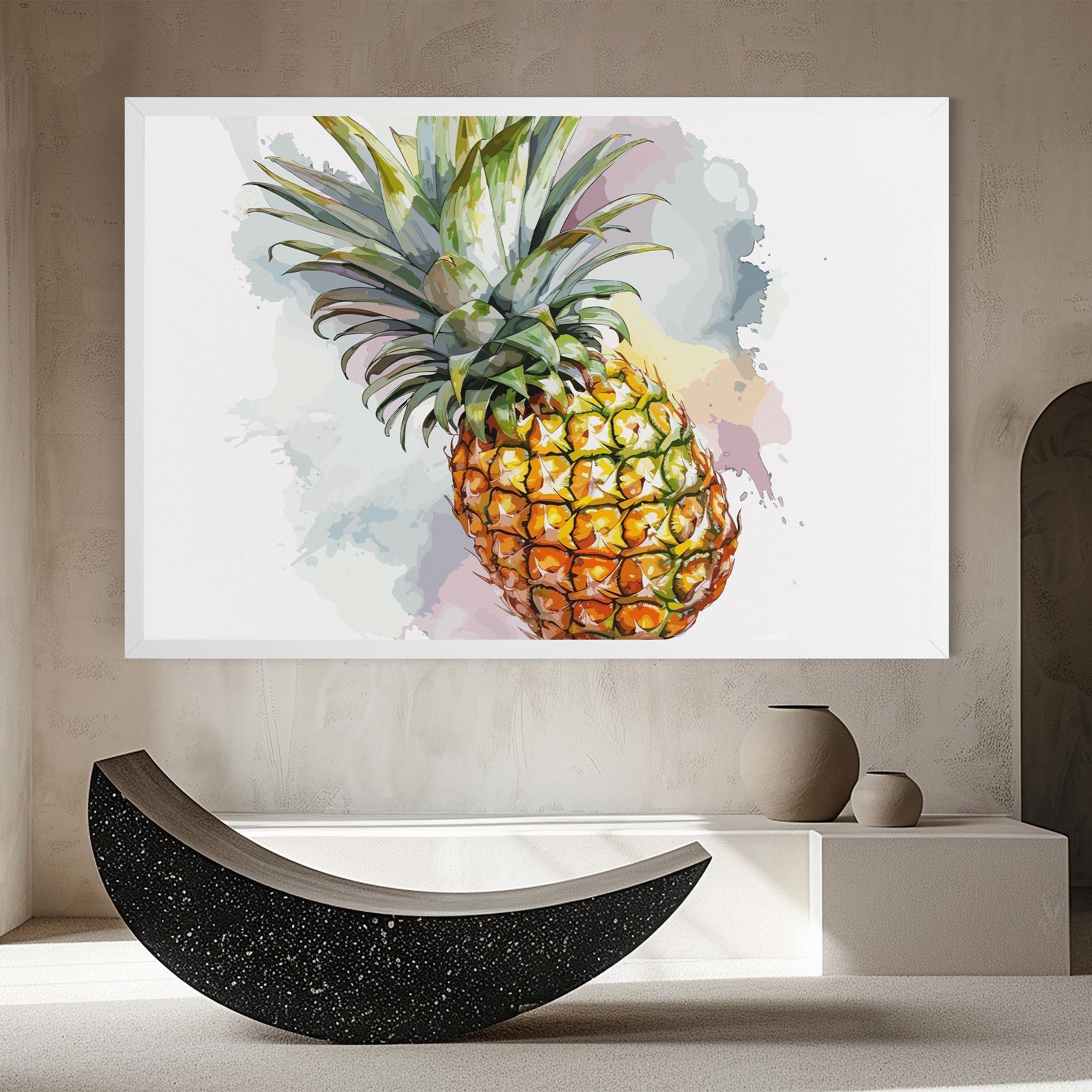 Vászonkép Artistic Pineapple mockup 8