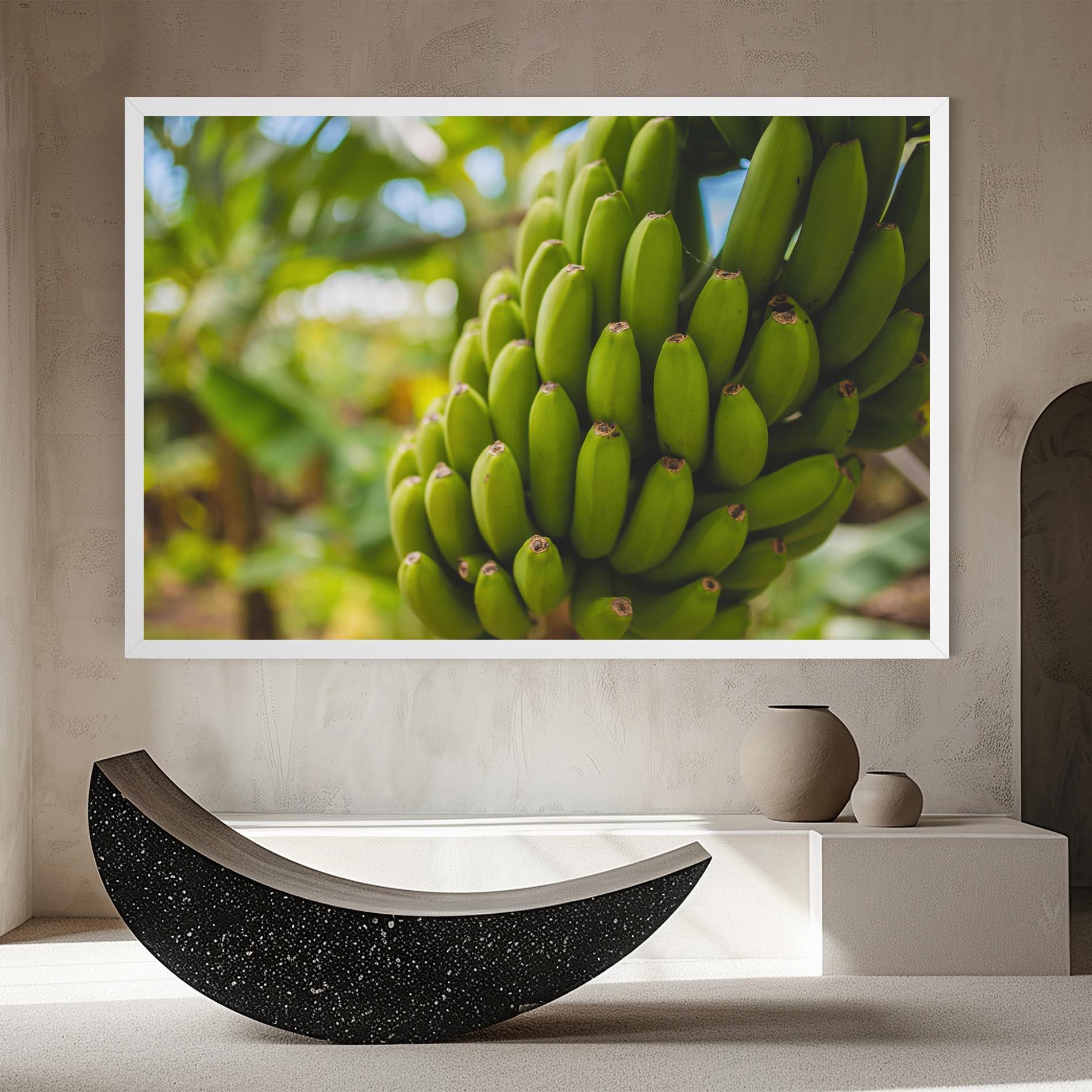 Vászonkép Green Banana mockup 8