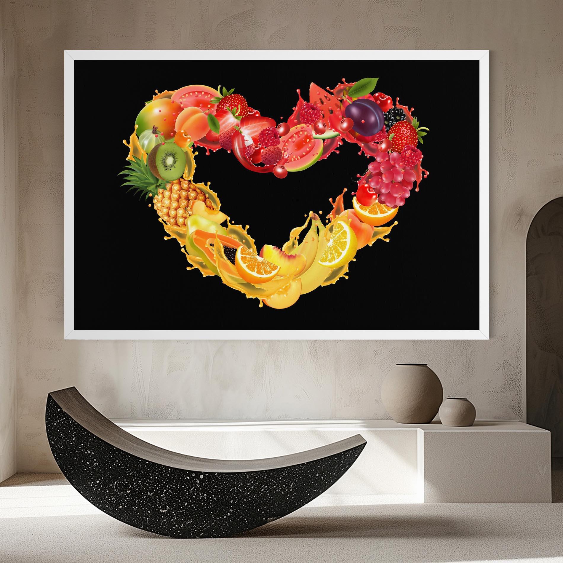 Vászonkép Juice Frame mockup 8