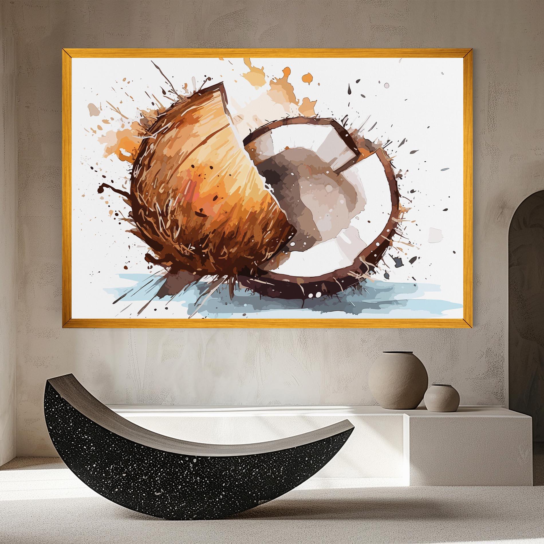 Vászonkép Coconut Art mockup 8