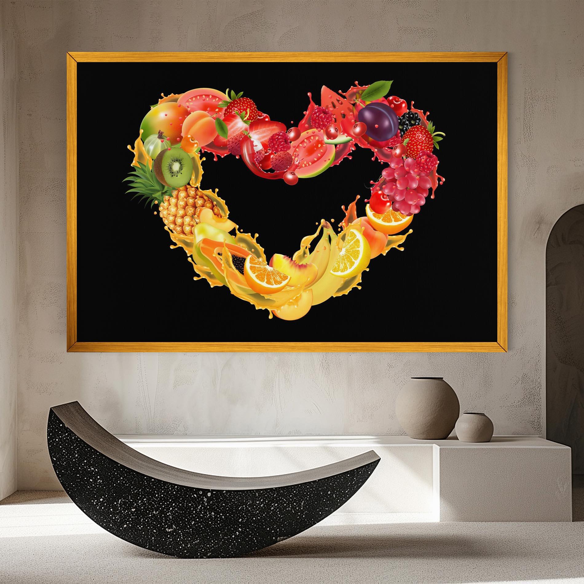 Vászonkép Juice Frame mockup 8