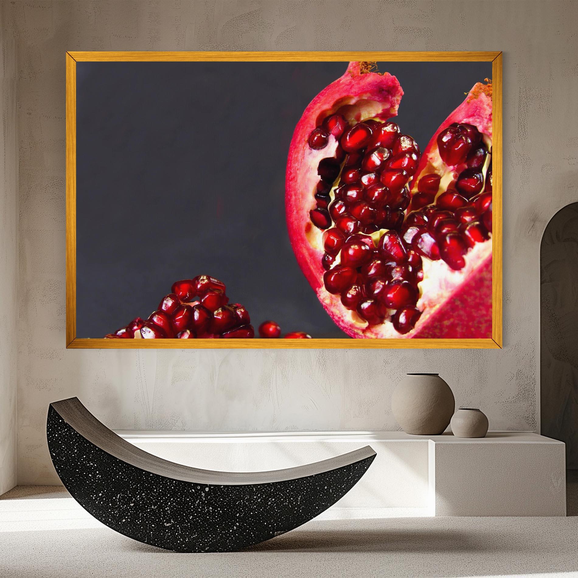 Vászonkép Open Pomegranate mockup 8