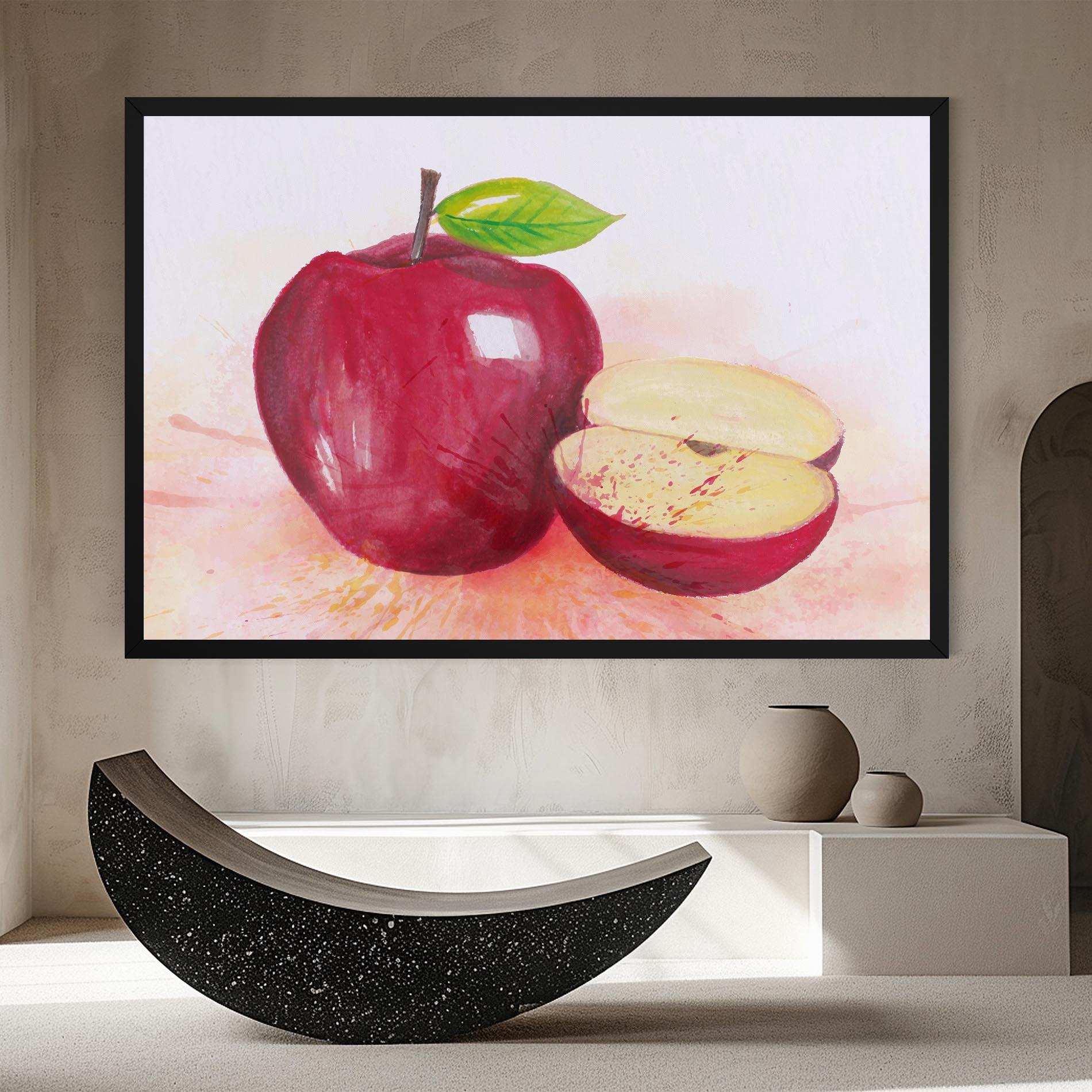 Vászonkép Apple Art mockup 8