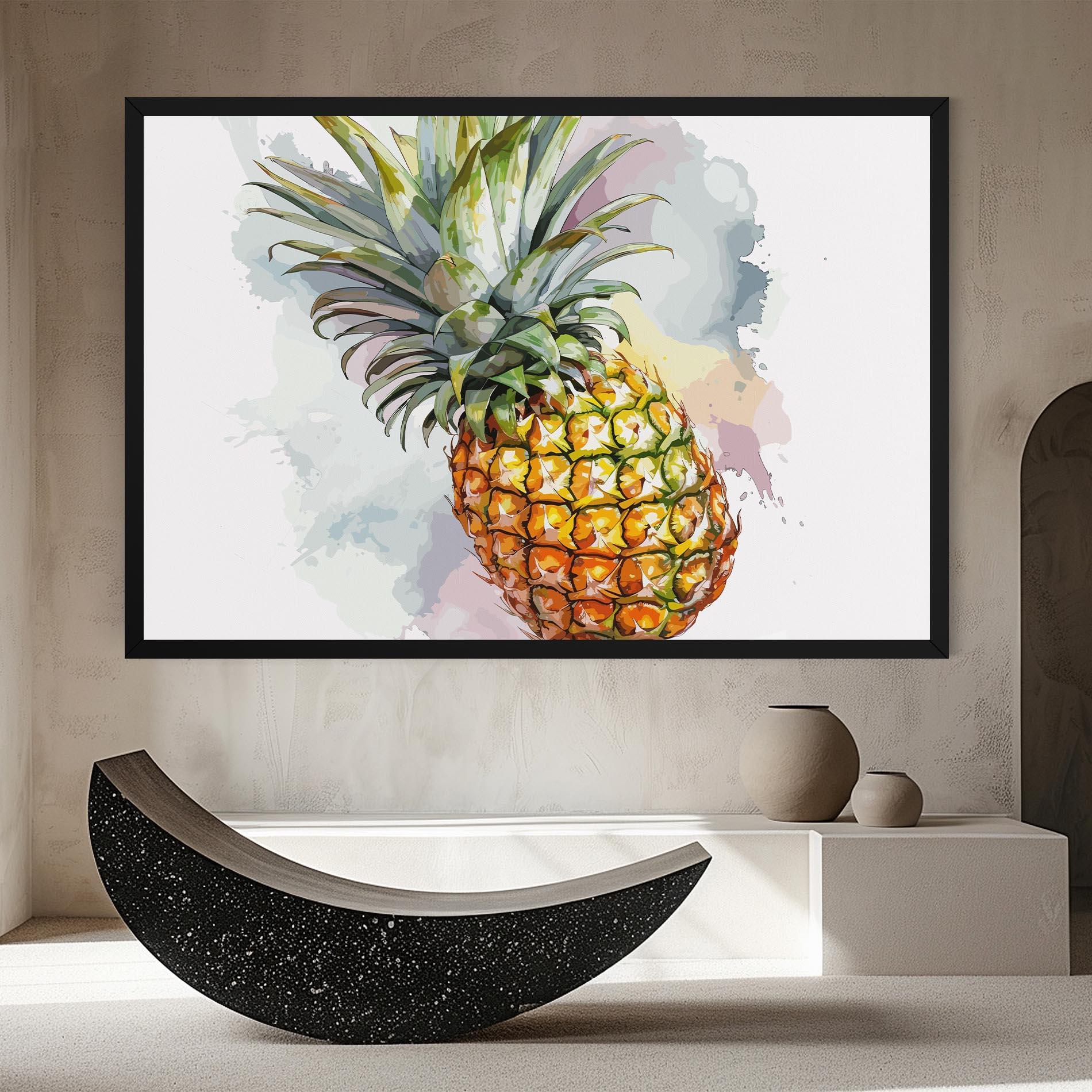Vászonkép Artistic Pineapple mockup 8