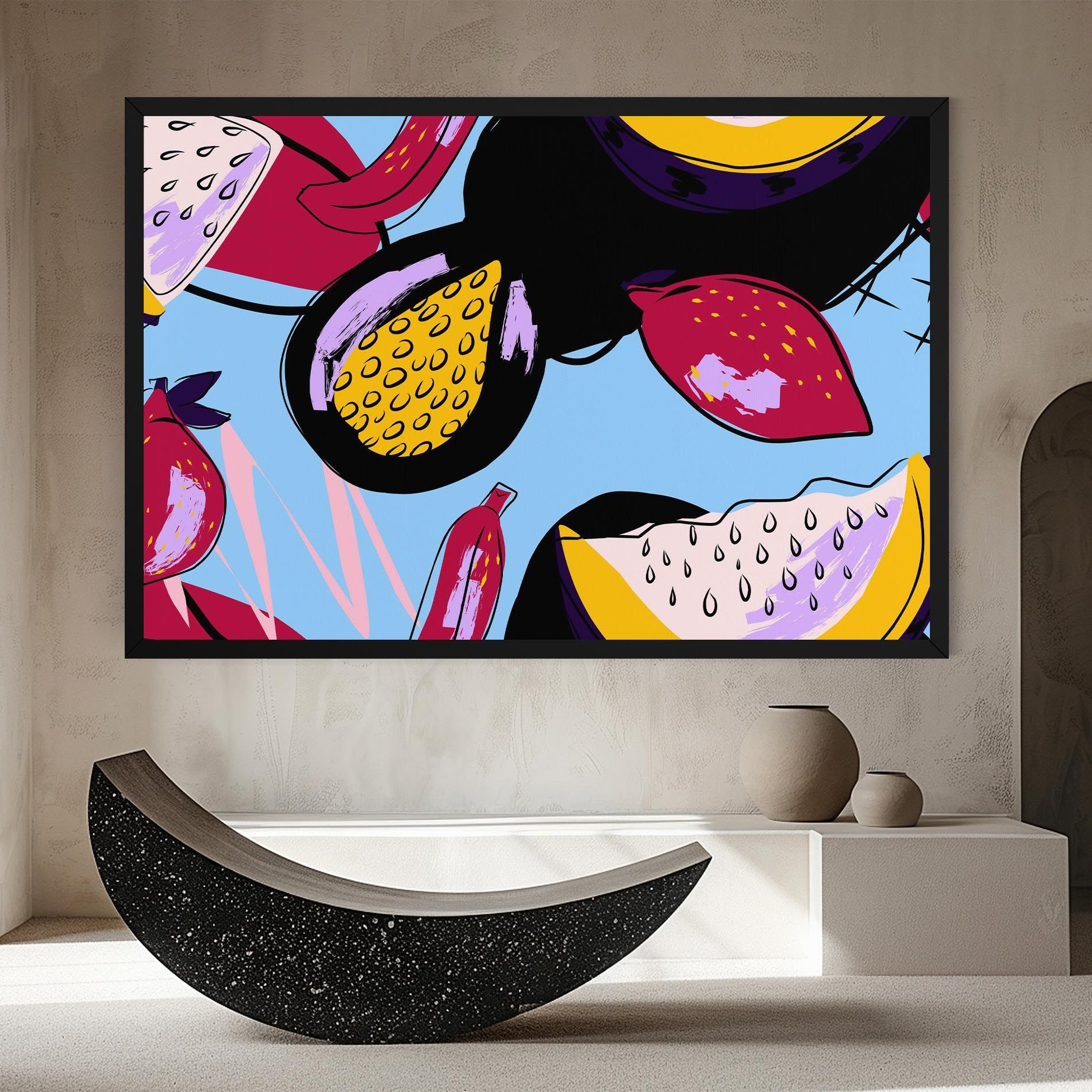 Colorful Fruits mockup 8