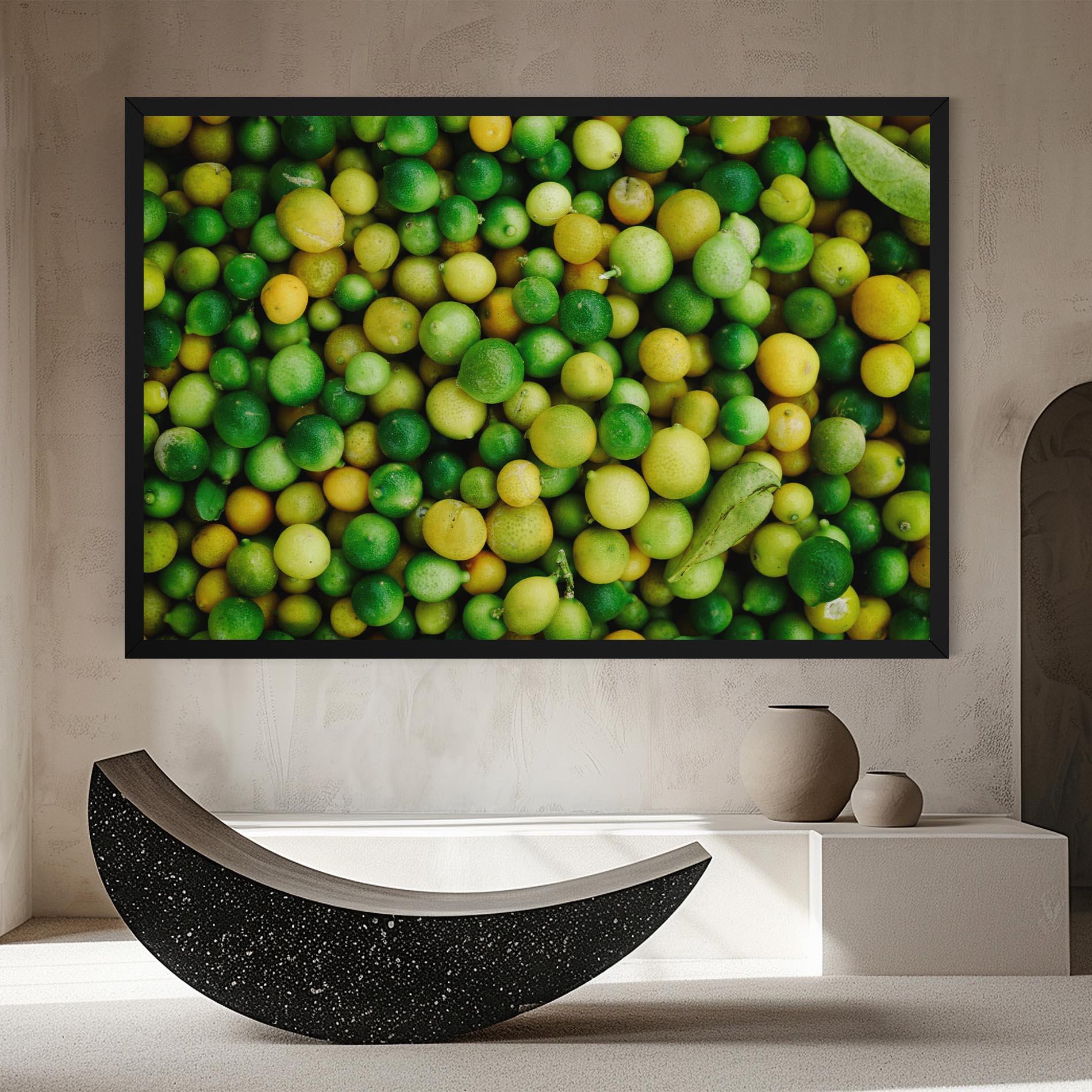 Vászonkép Green Lime mockup 8