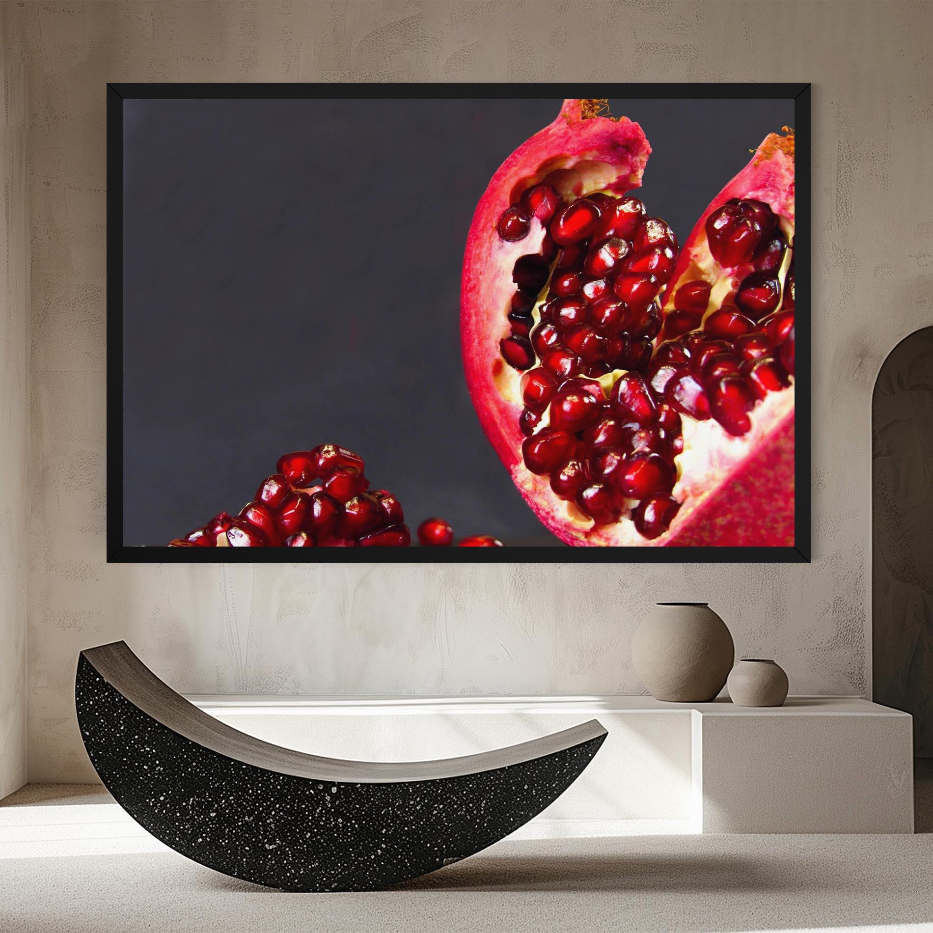 Vászonkép Open Pomegranate mockup 8