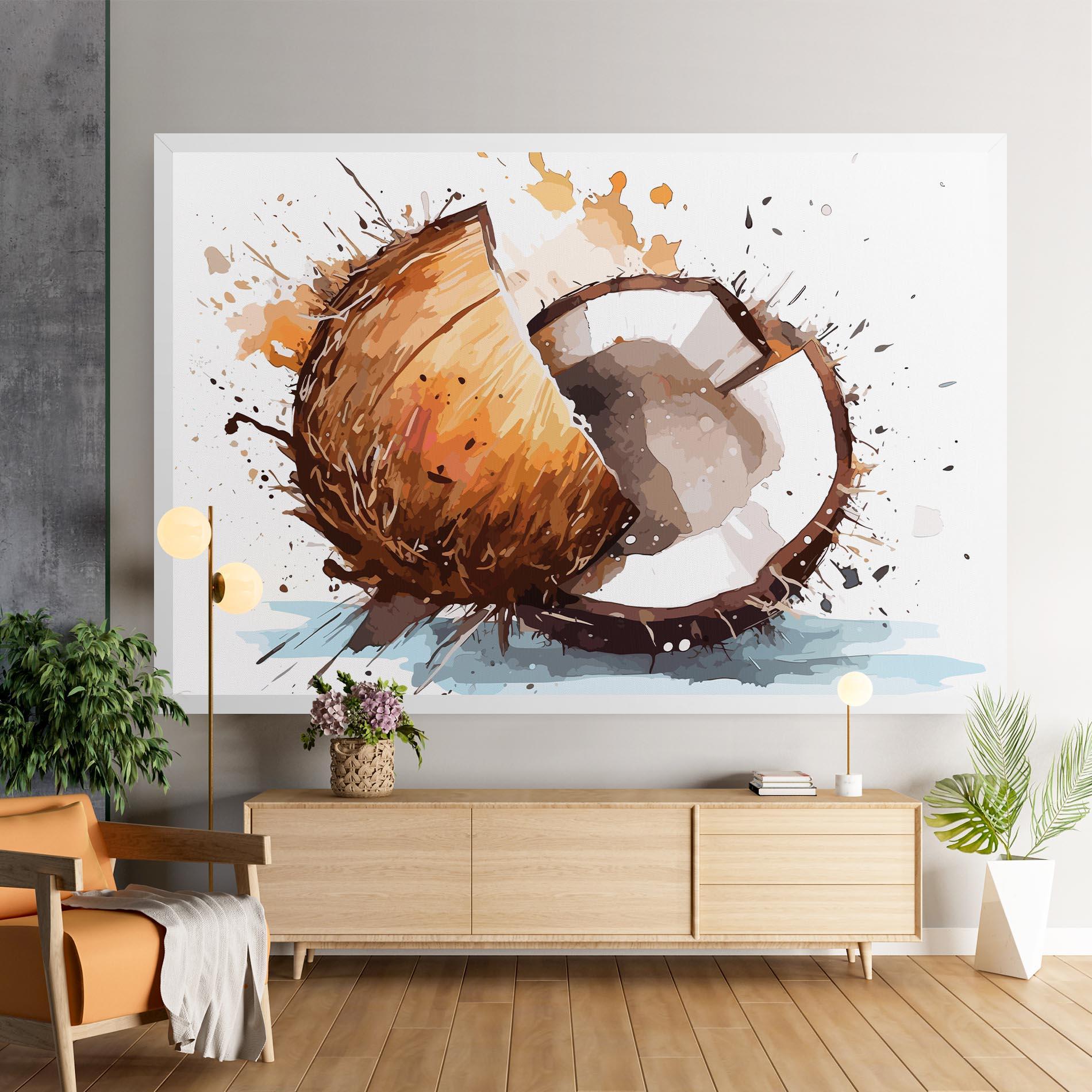 Vászonkép Coconut Art mockup 9