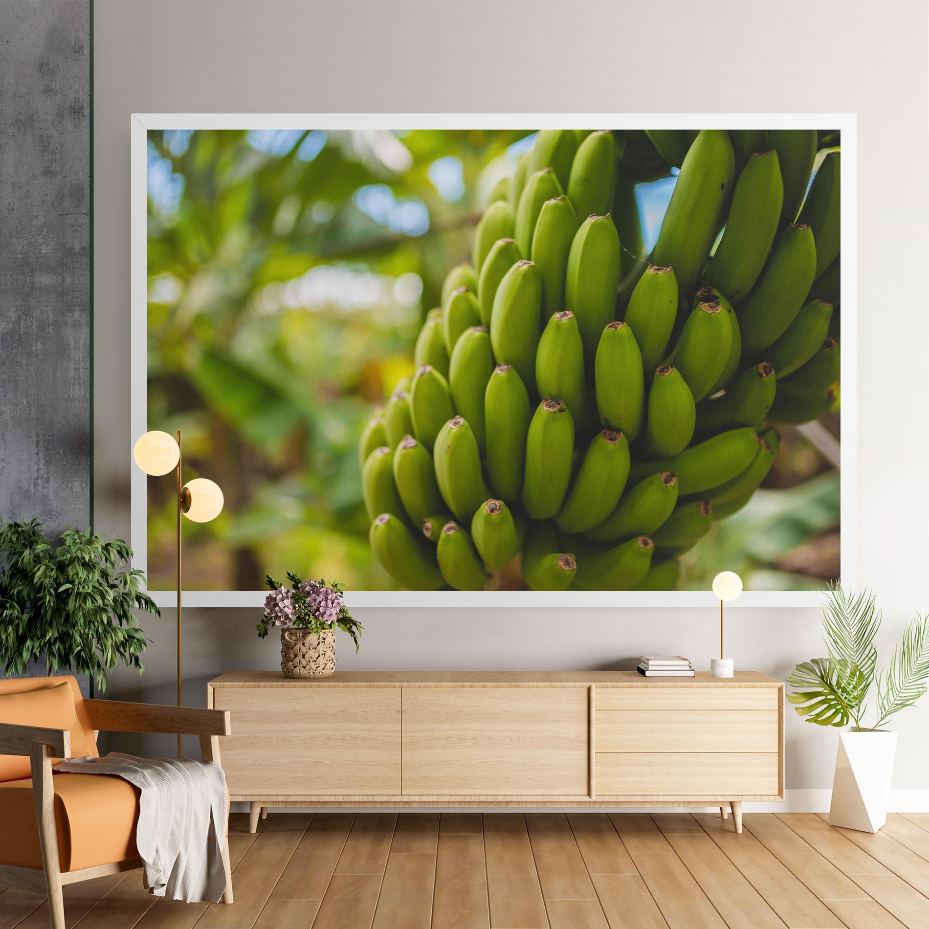 Vászonkép Green Banana mockup 9