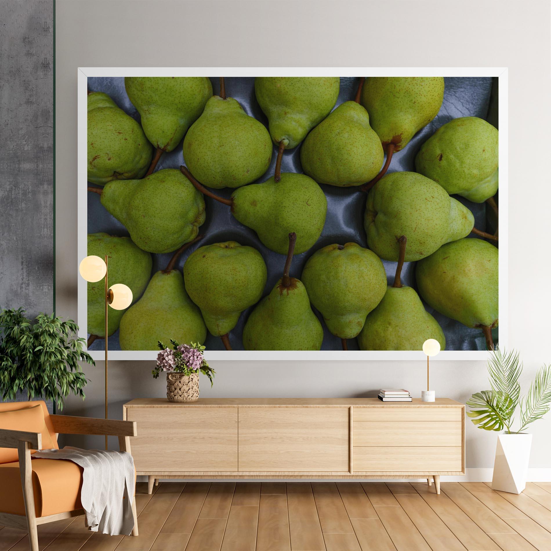 Vászonkép Green Pear mockup 9