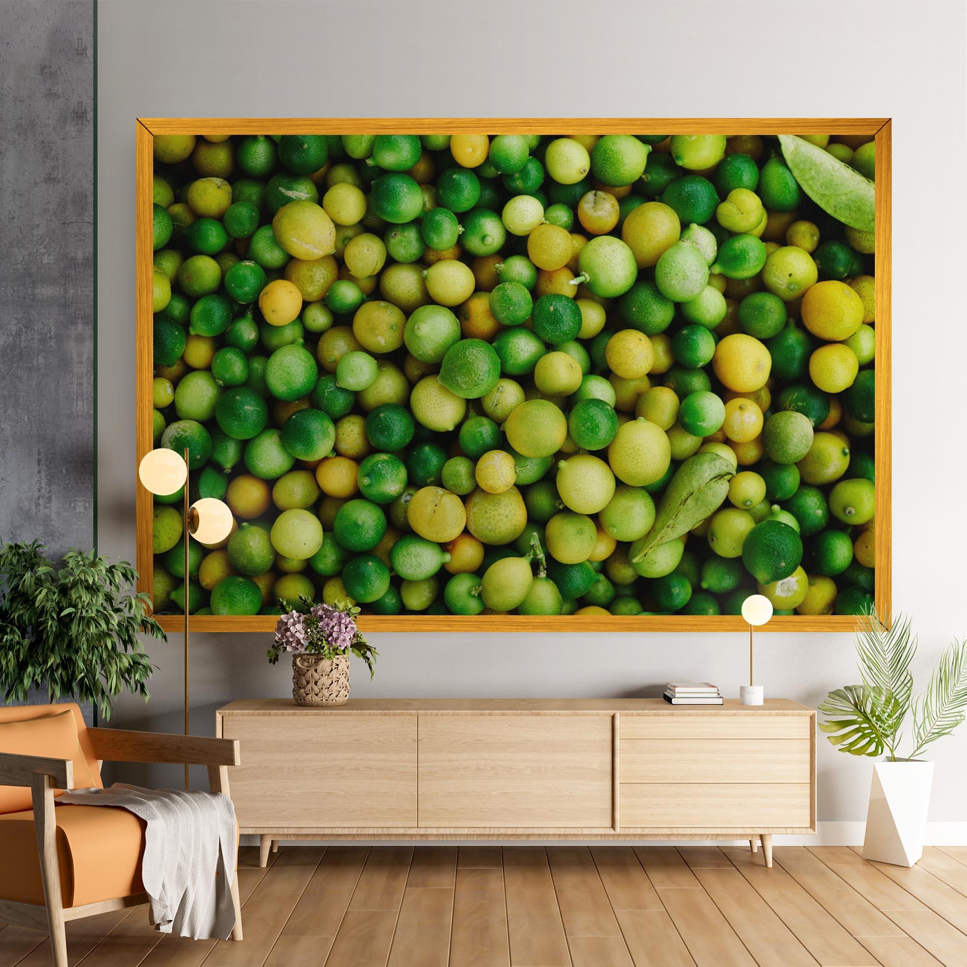Vászonkép Green Lime mockup 9