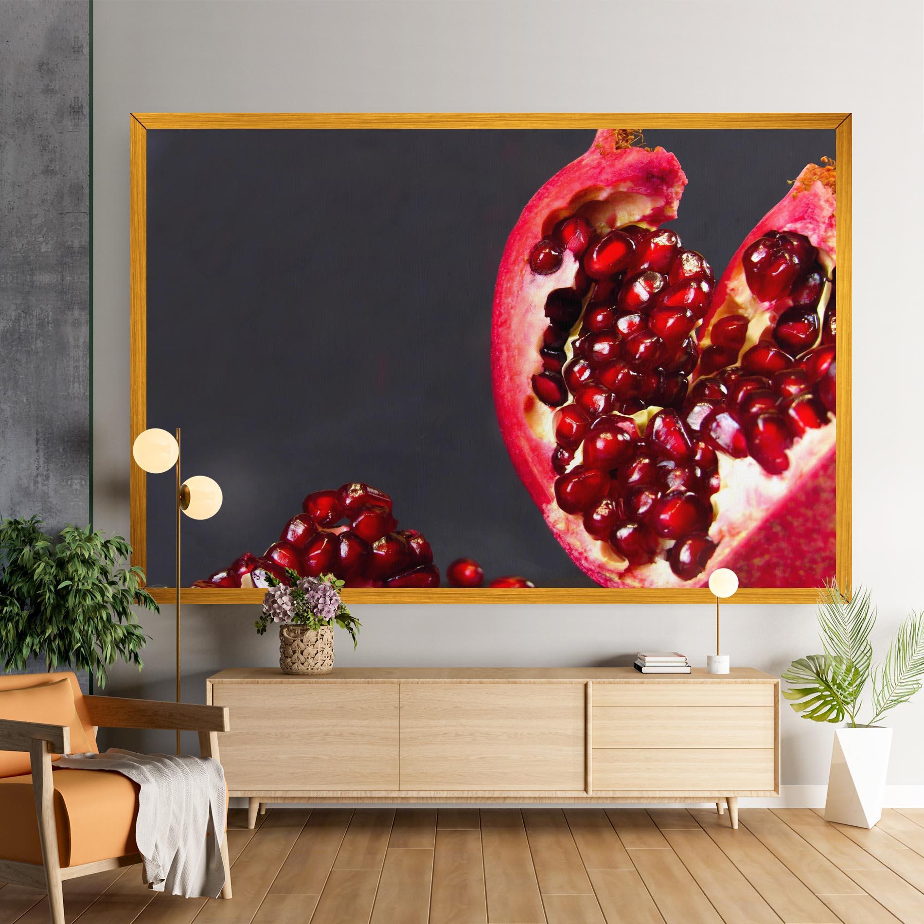 Vászonkép Open Pomegranate mockup 9