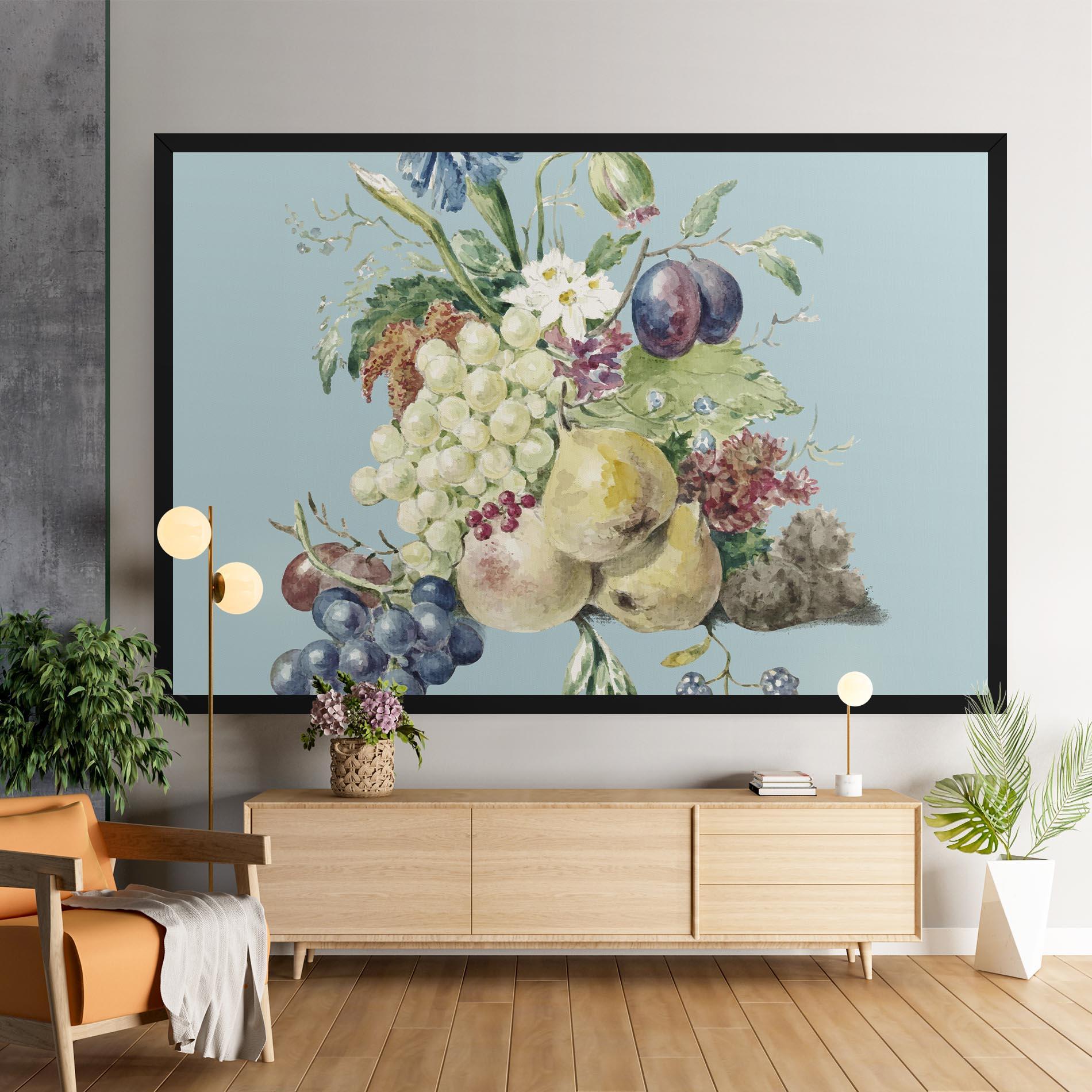 Vászonkép Fruit Paintig mockup 9