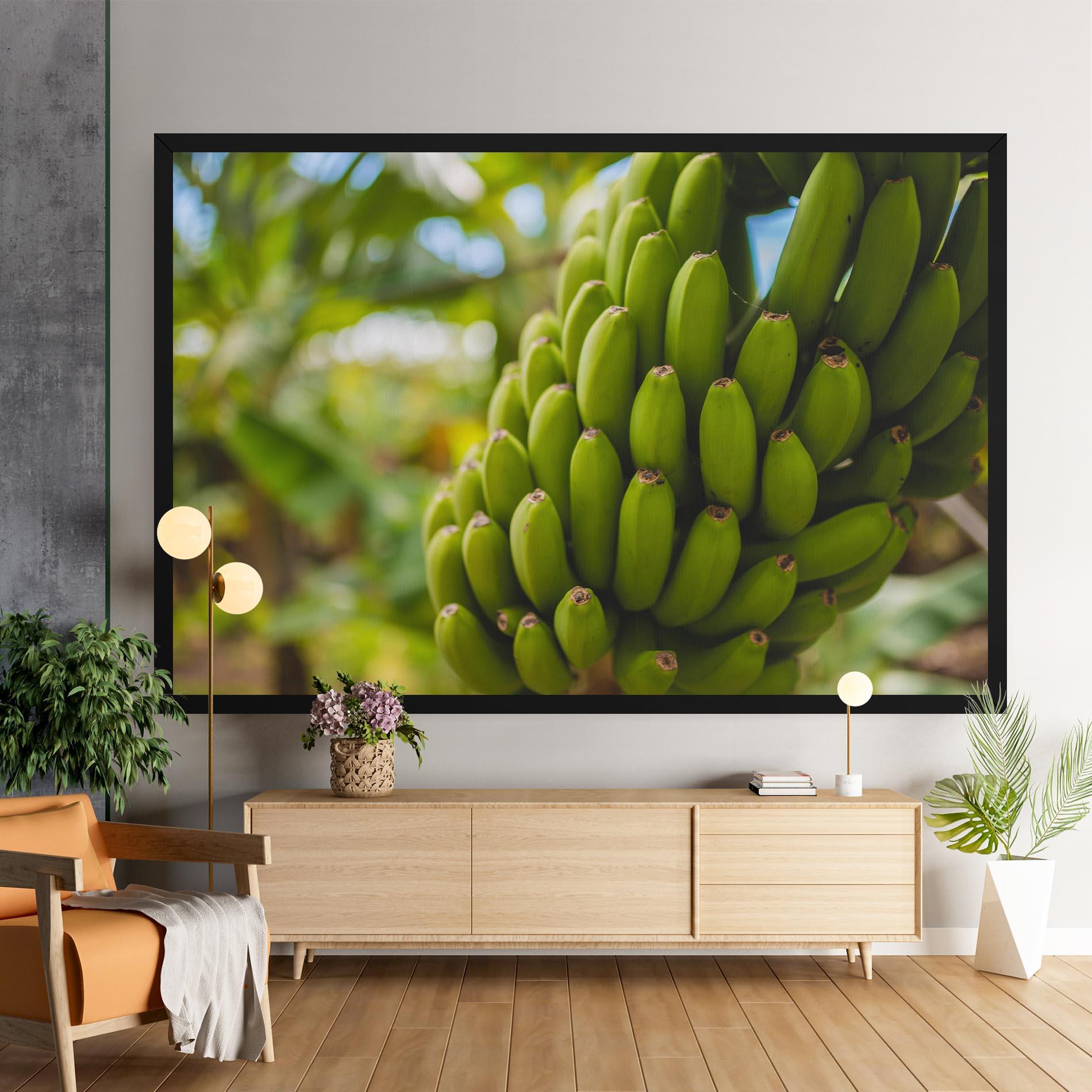 Vászonkép Green Banana mockup 9