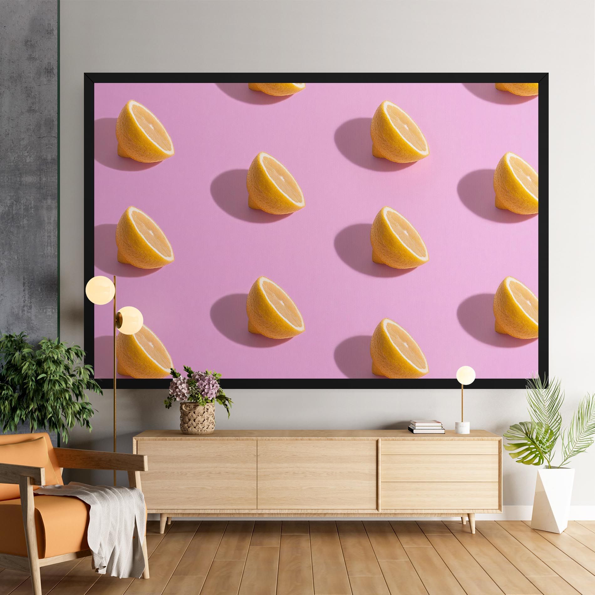 Lemon Pattern mockup 9