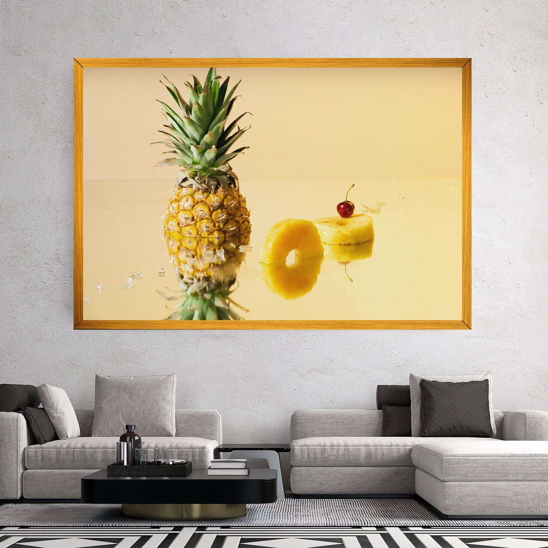 Cut Pineapple mockup 2