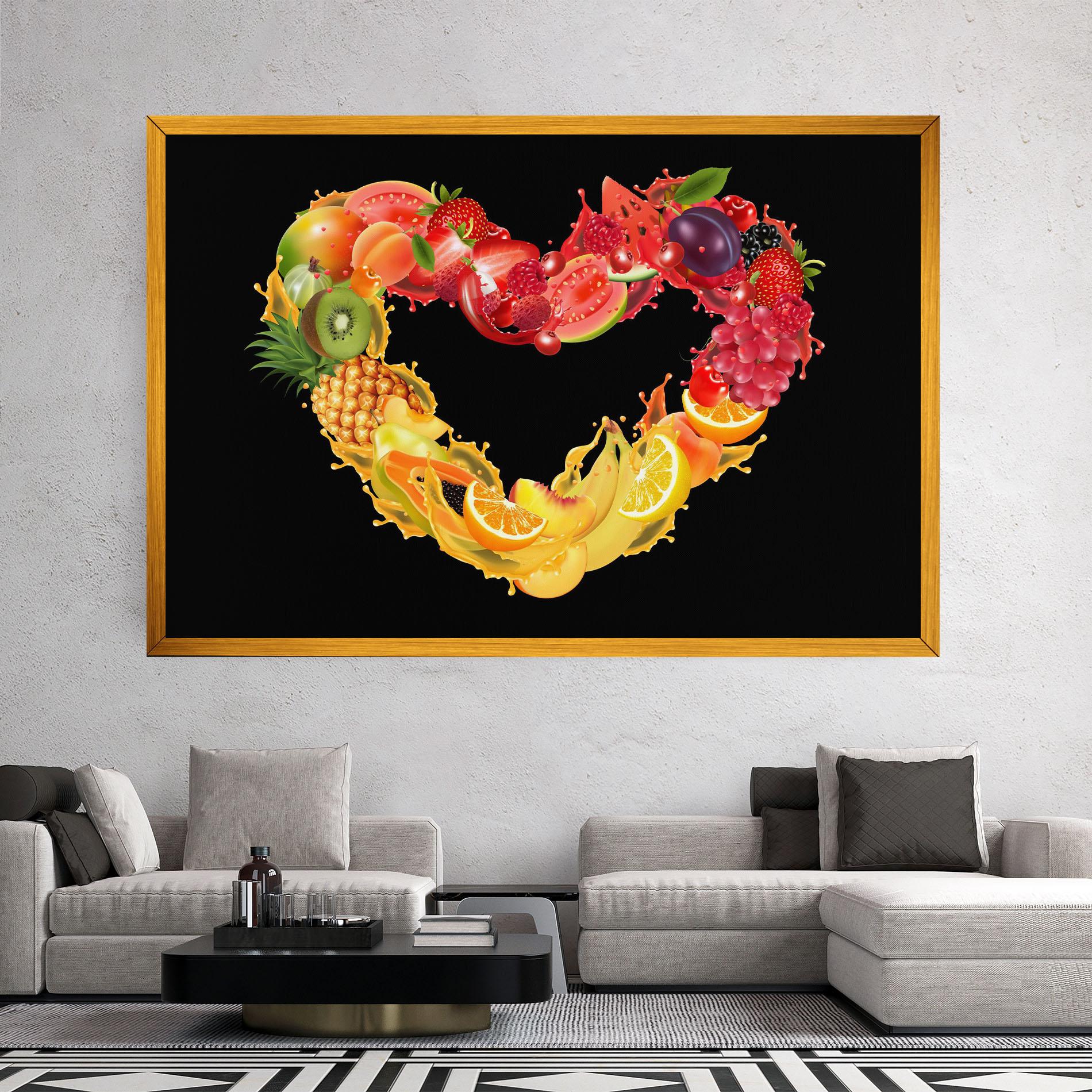 Vászonkép Juice Frame mockup 2