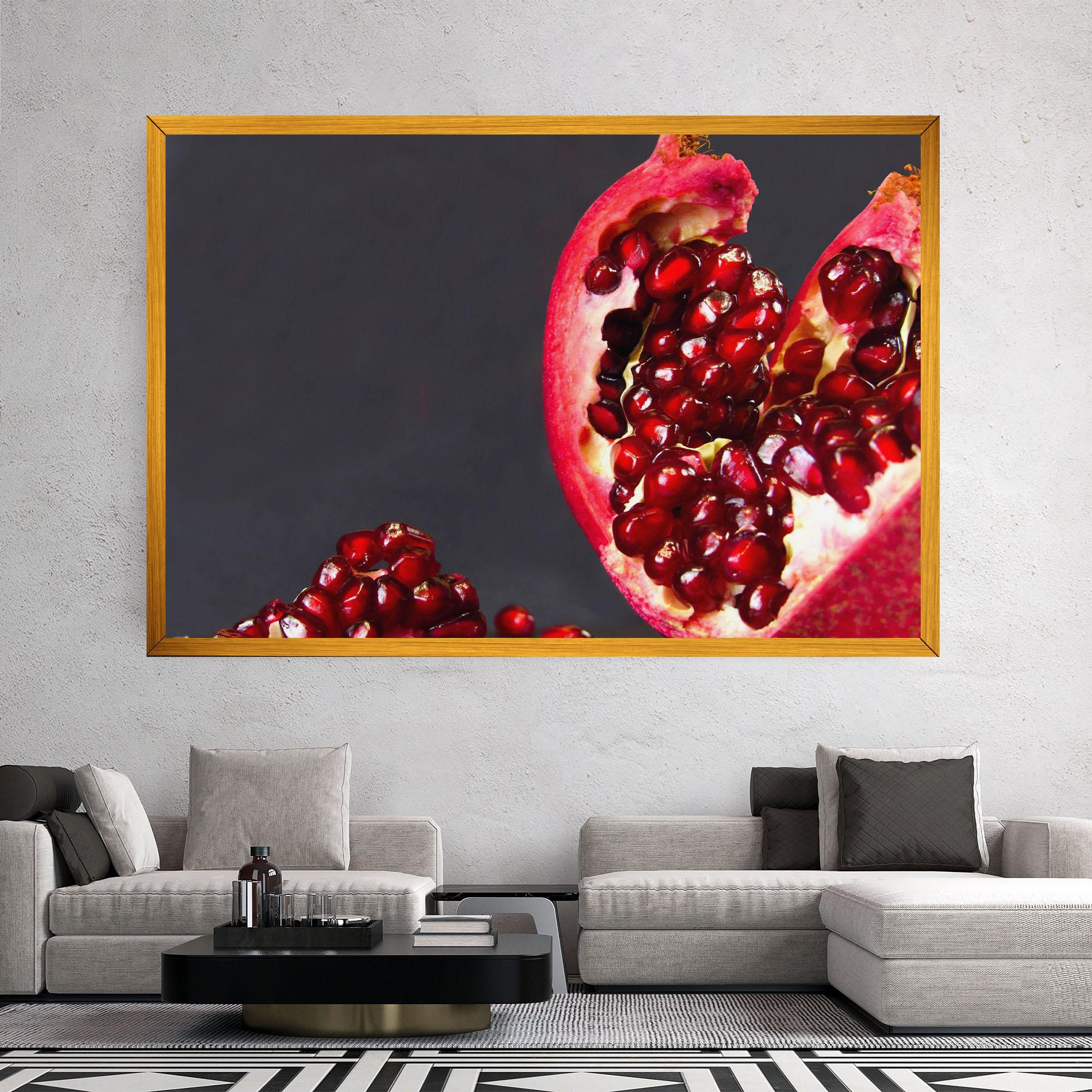 Vászonkép Open Pomegranate mockup 2