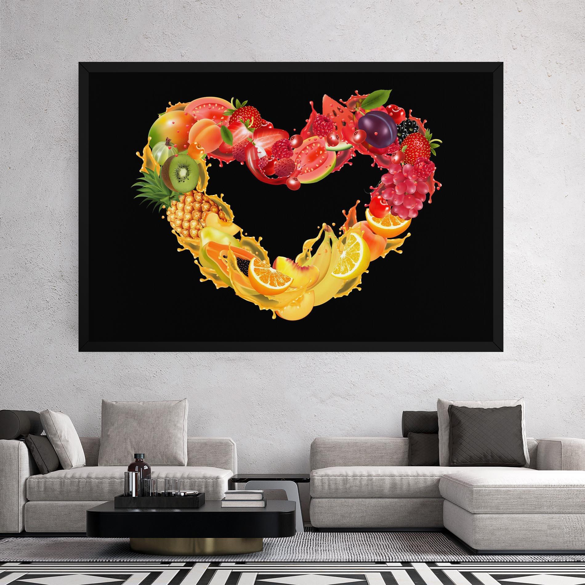 Vászonkép Juice Frame mockup 2