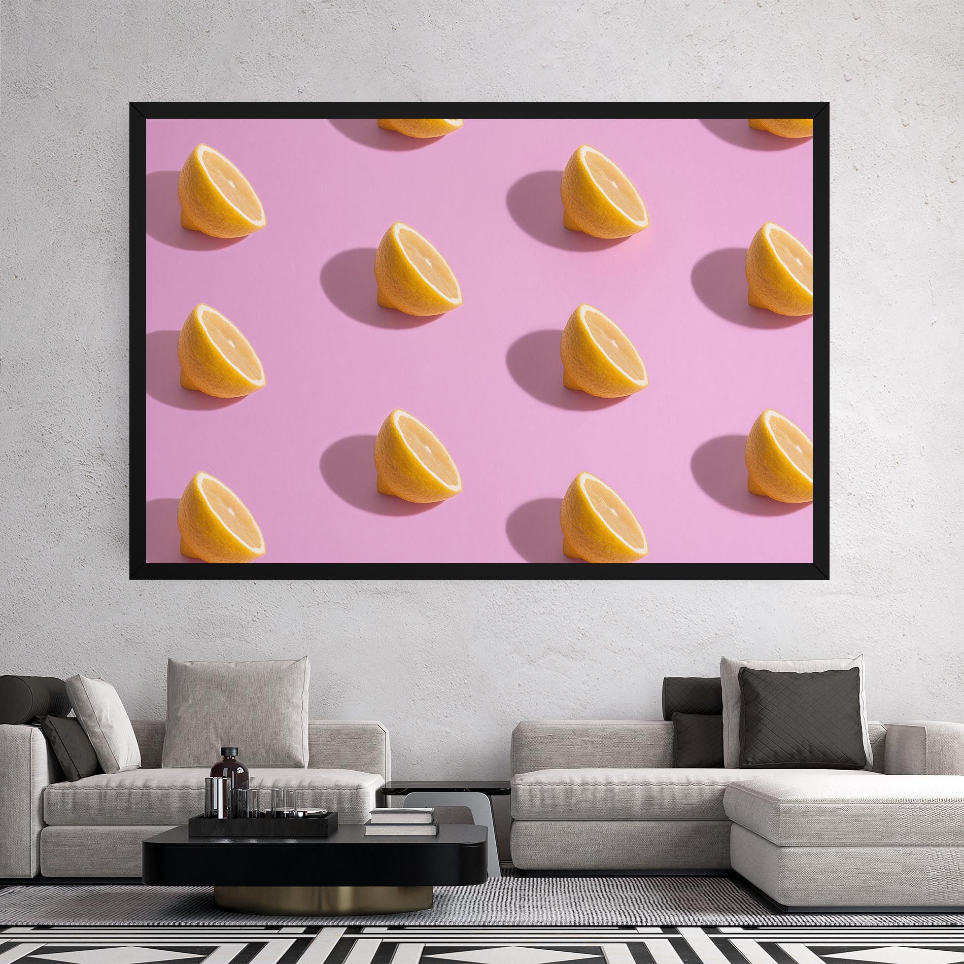 Lemon Pattern mockup 2