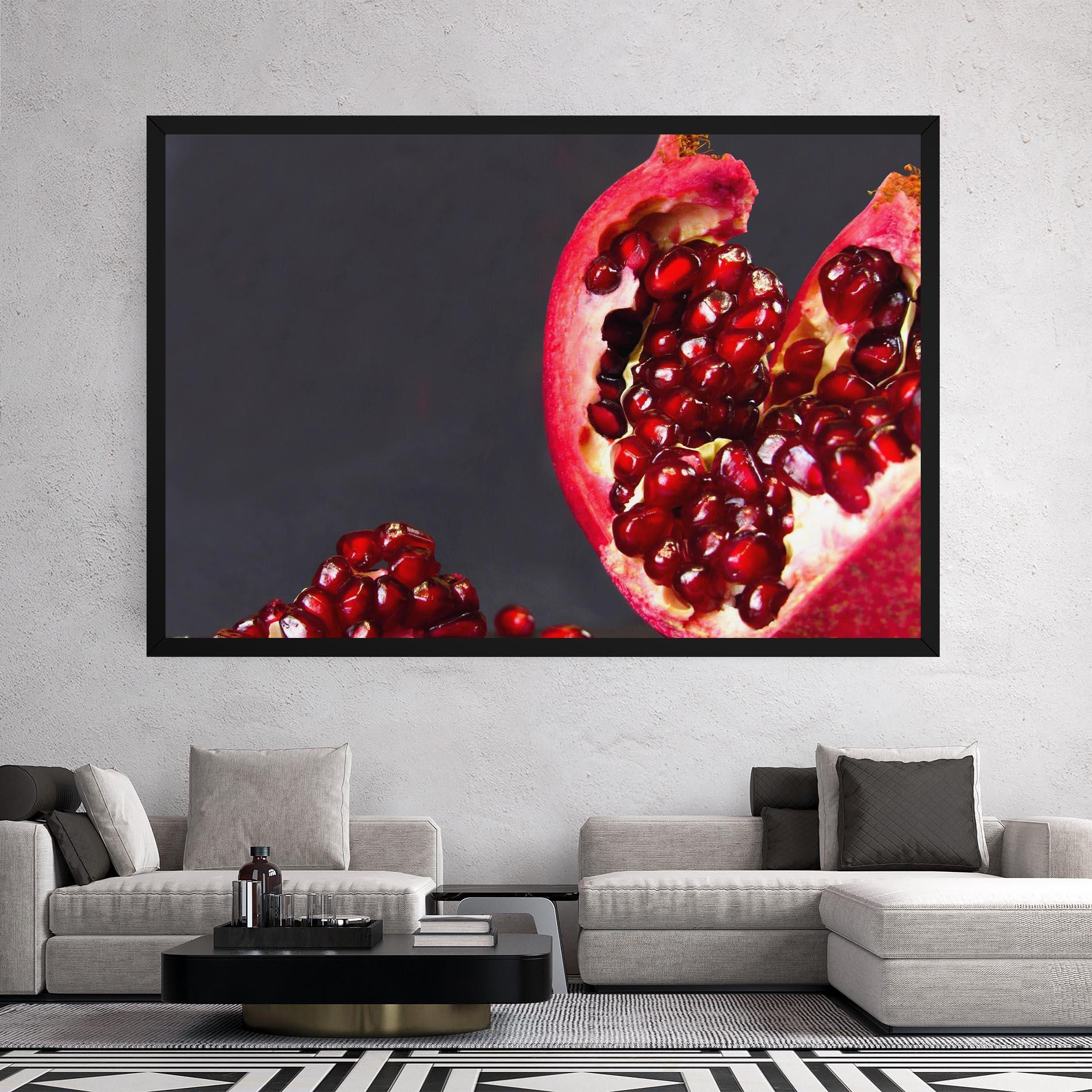 Vászonkép Open Pomegranate mockup 2