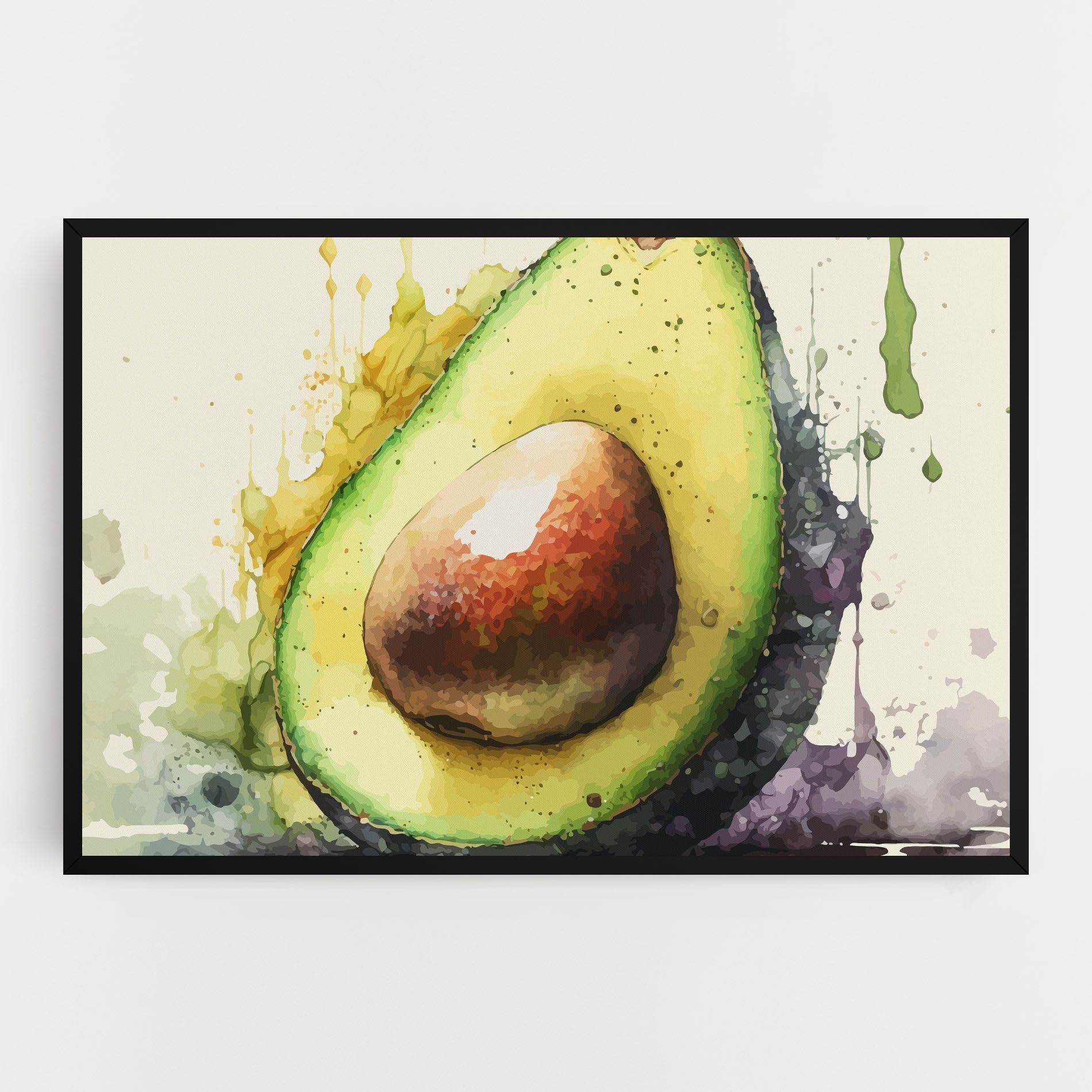 Green Avocado Art mockup 0