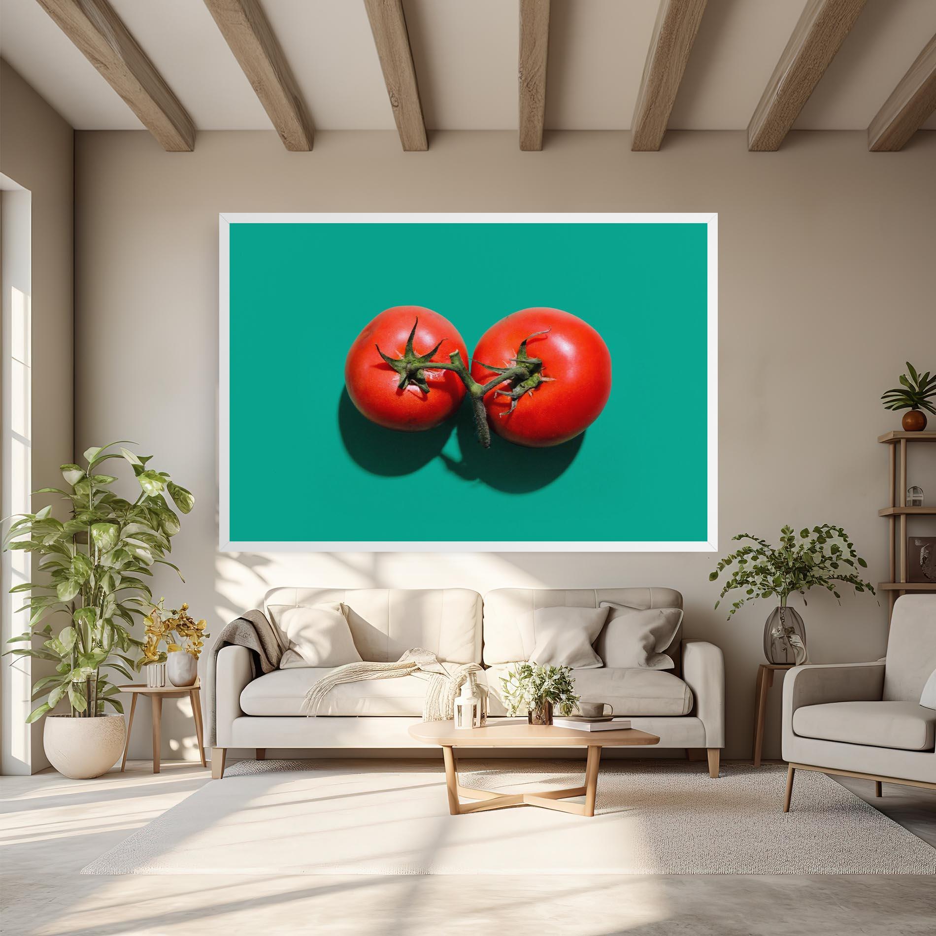 Vászonkép Clean Tomato mockup 6