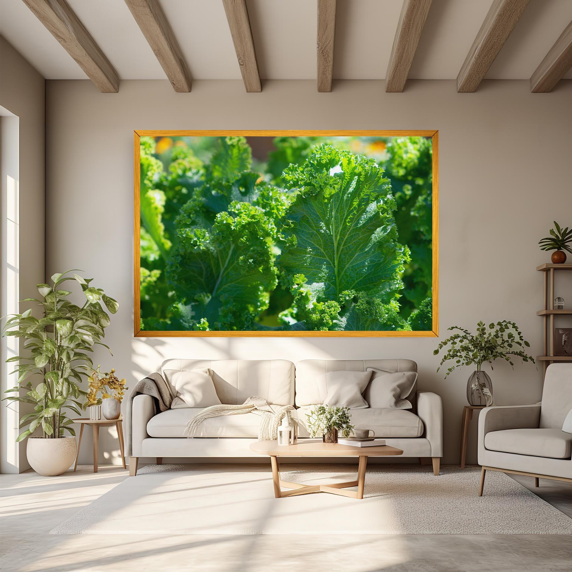 Vászonkép Lettuce View mockup 6