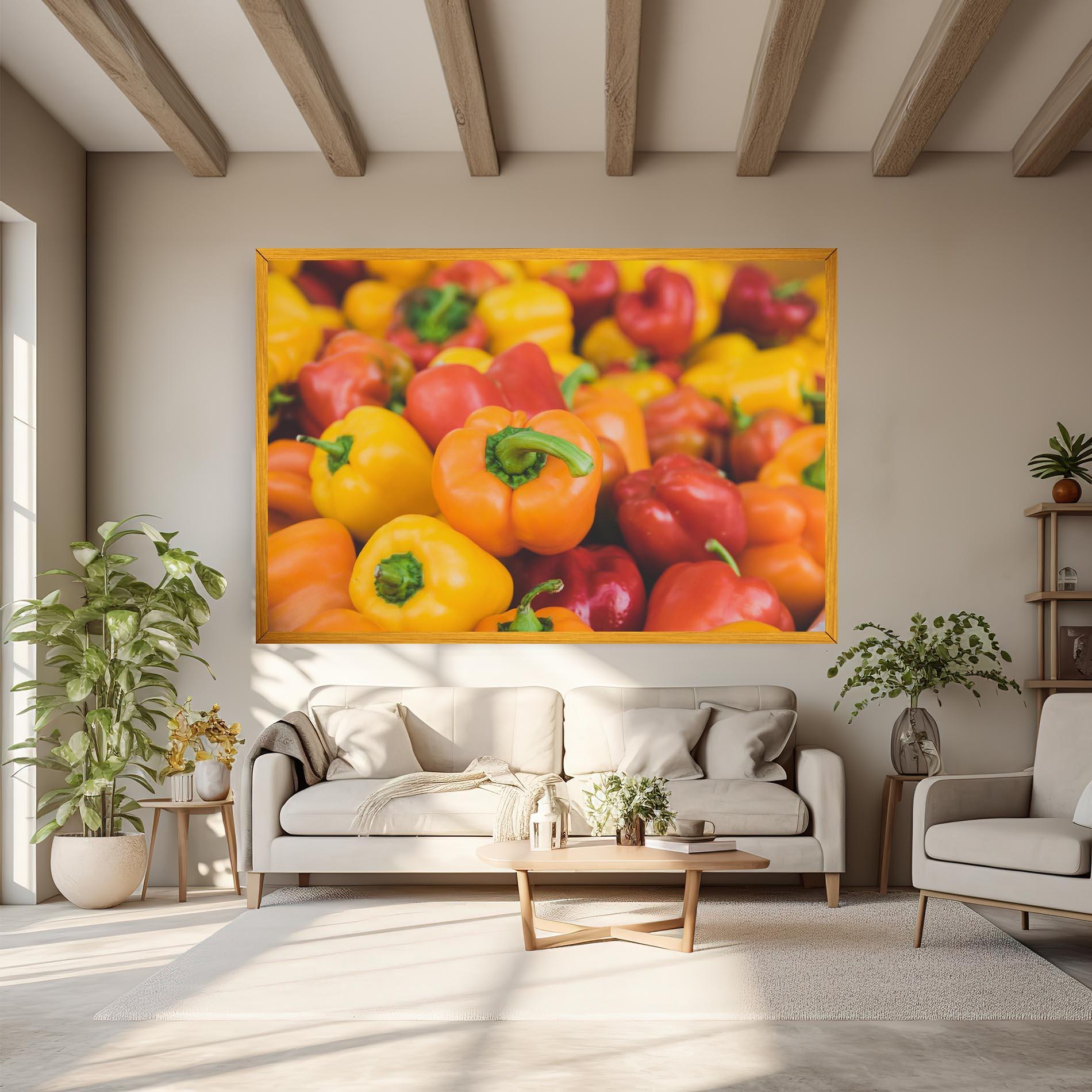 Vászonkép Pepper Mix mockup 6