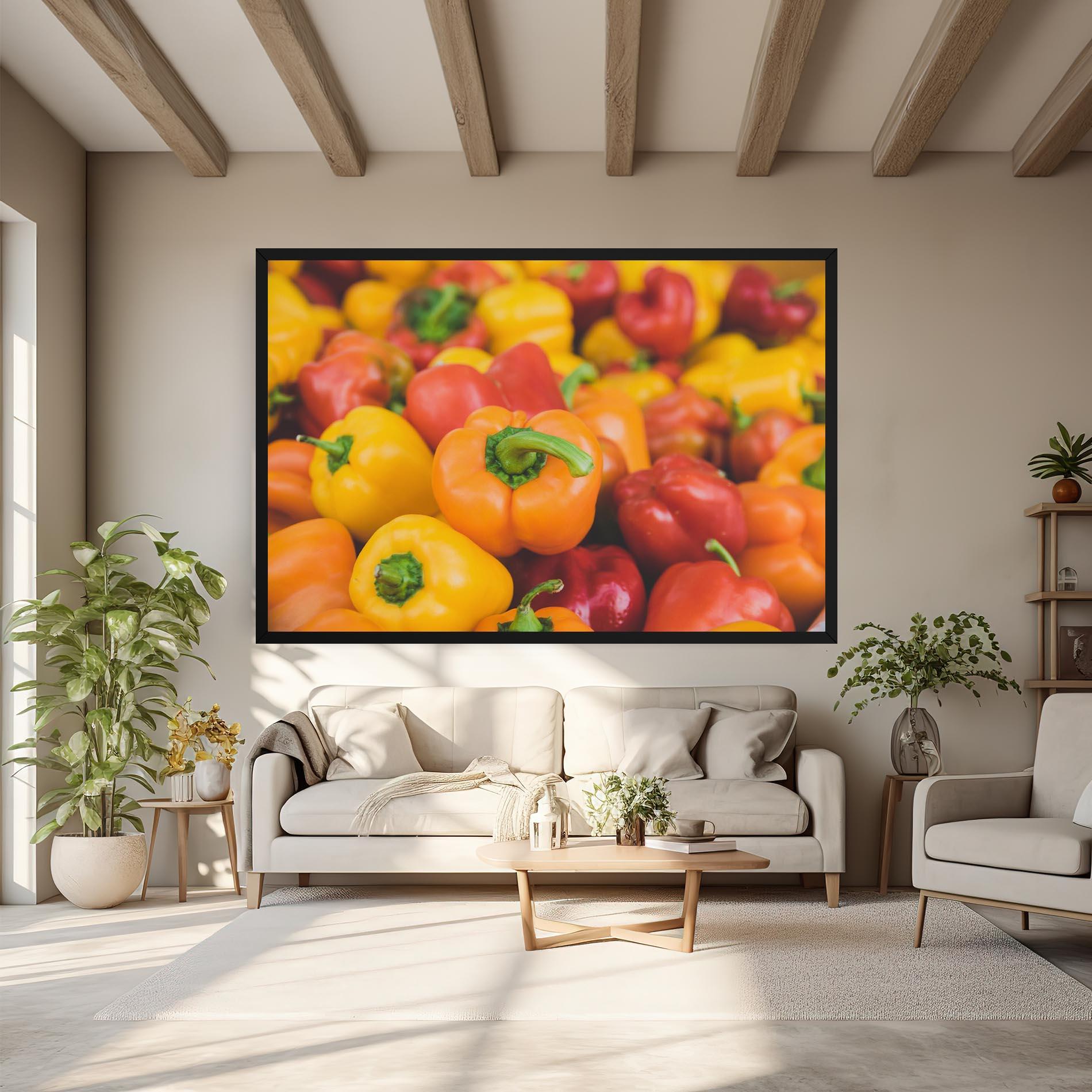 Vászonkép Pepper Mix mockup 6