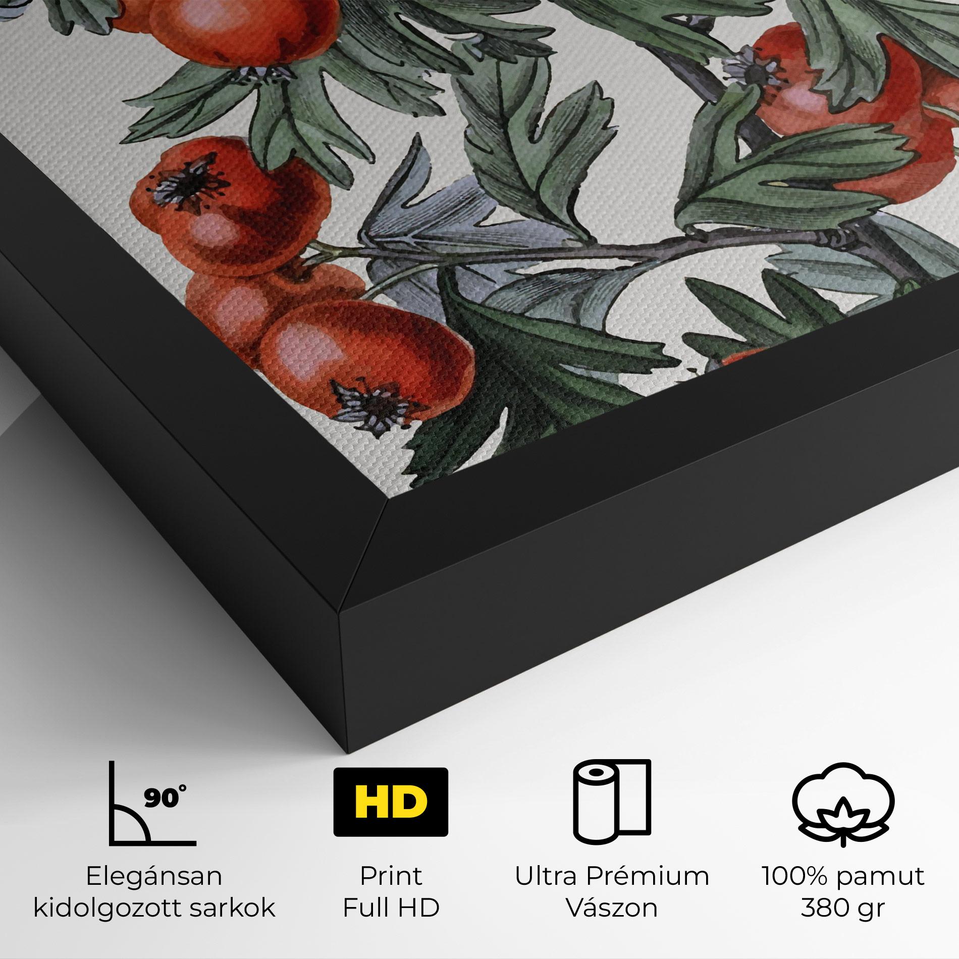 Vászonkép Cherry Drawing mockup 4