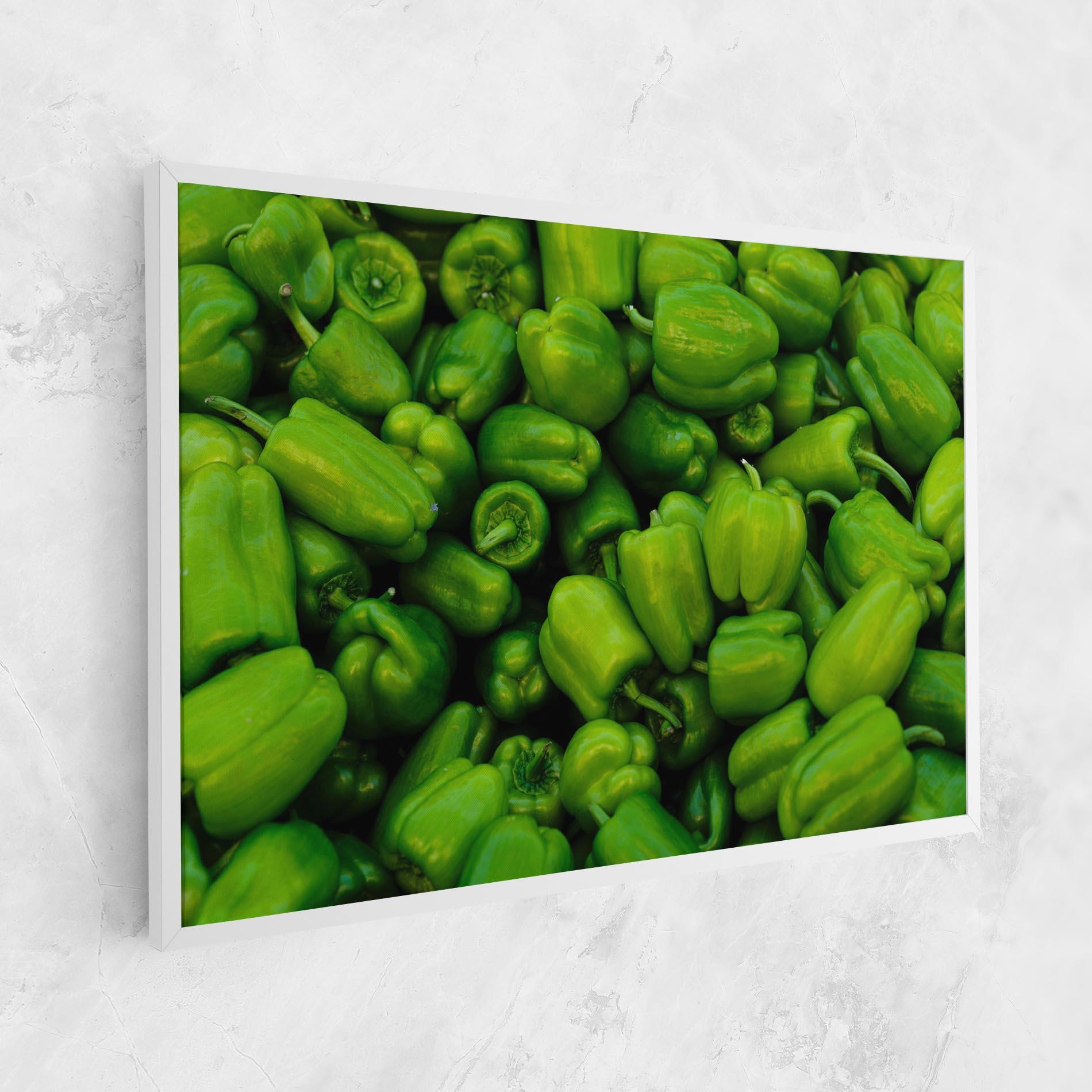 Vászonkép Green Bellpepper mockup 1