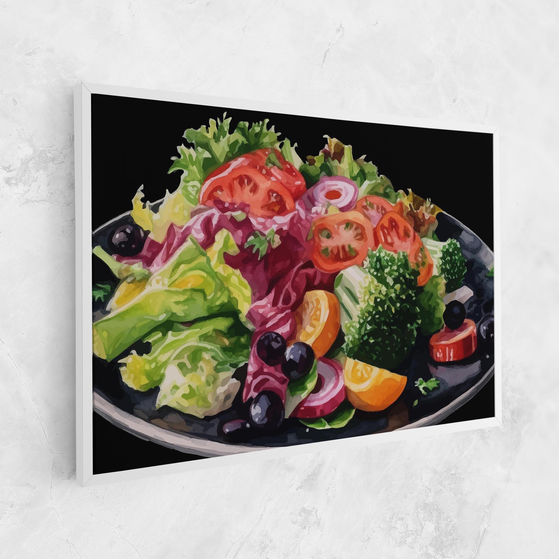 Vászonkép Healthy Tomato Food mockup 1