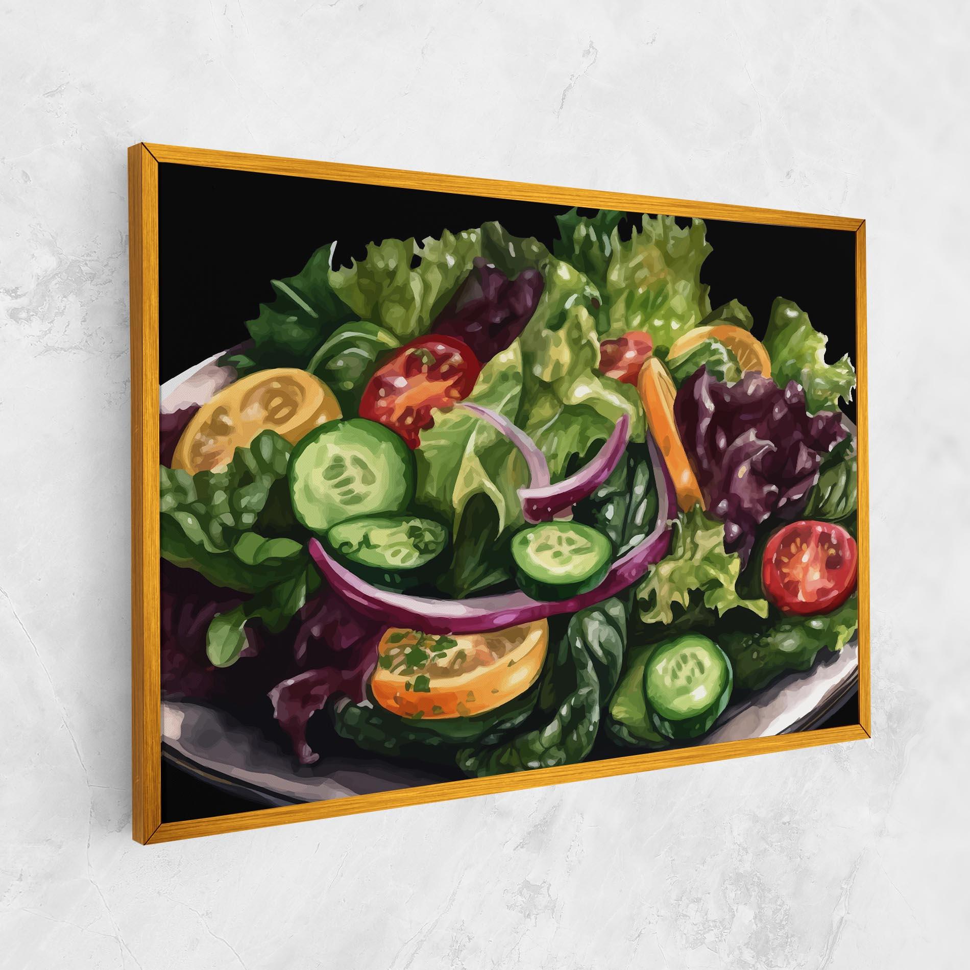 Vászonkép Cucumber Salad mockup 1
