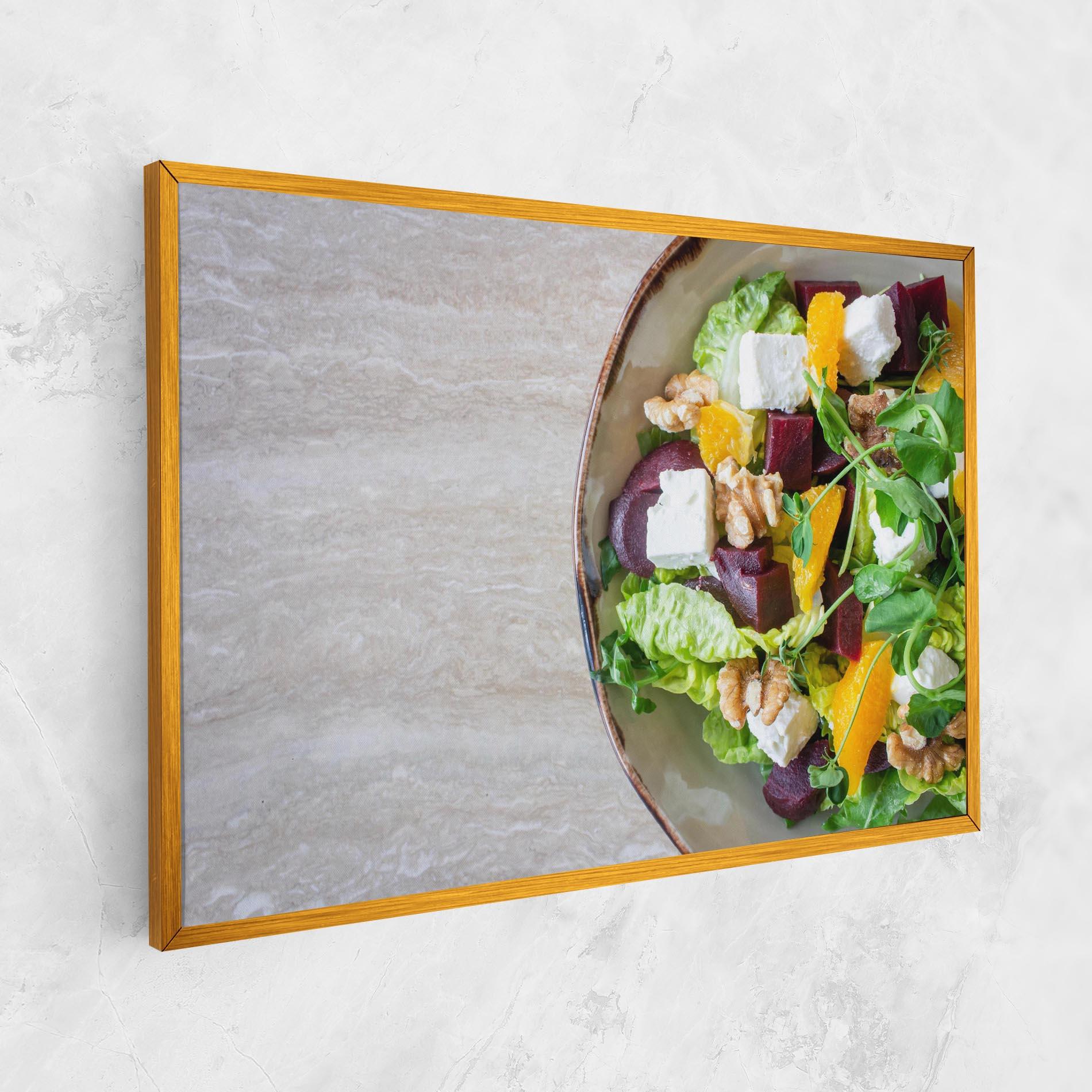 Vászonkép Delicious Salad mockup 1