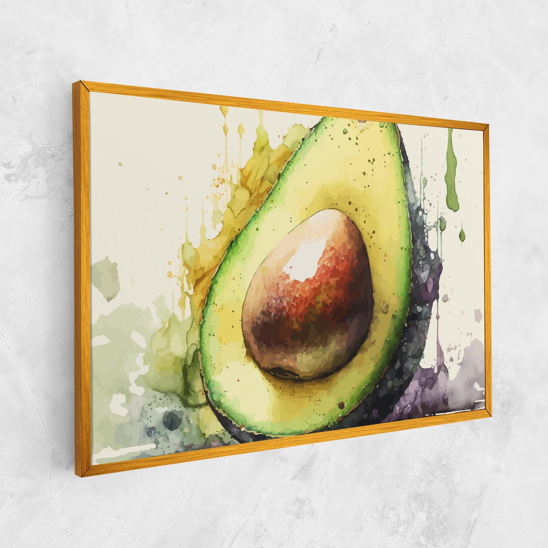 Green Avocado Art mockup 1