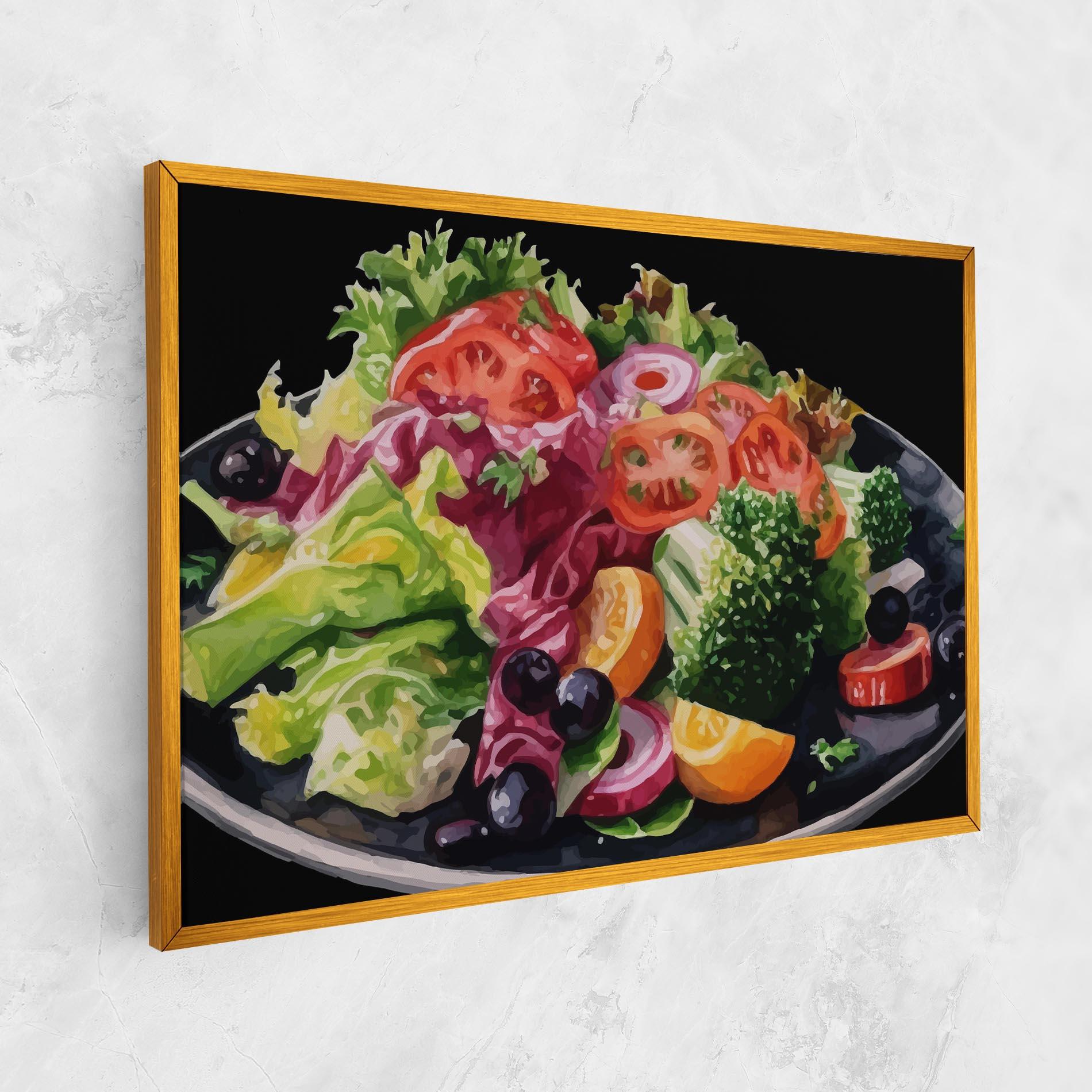 Vászonkép Healthy Tomato Food mockup 1