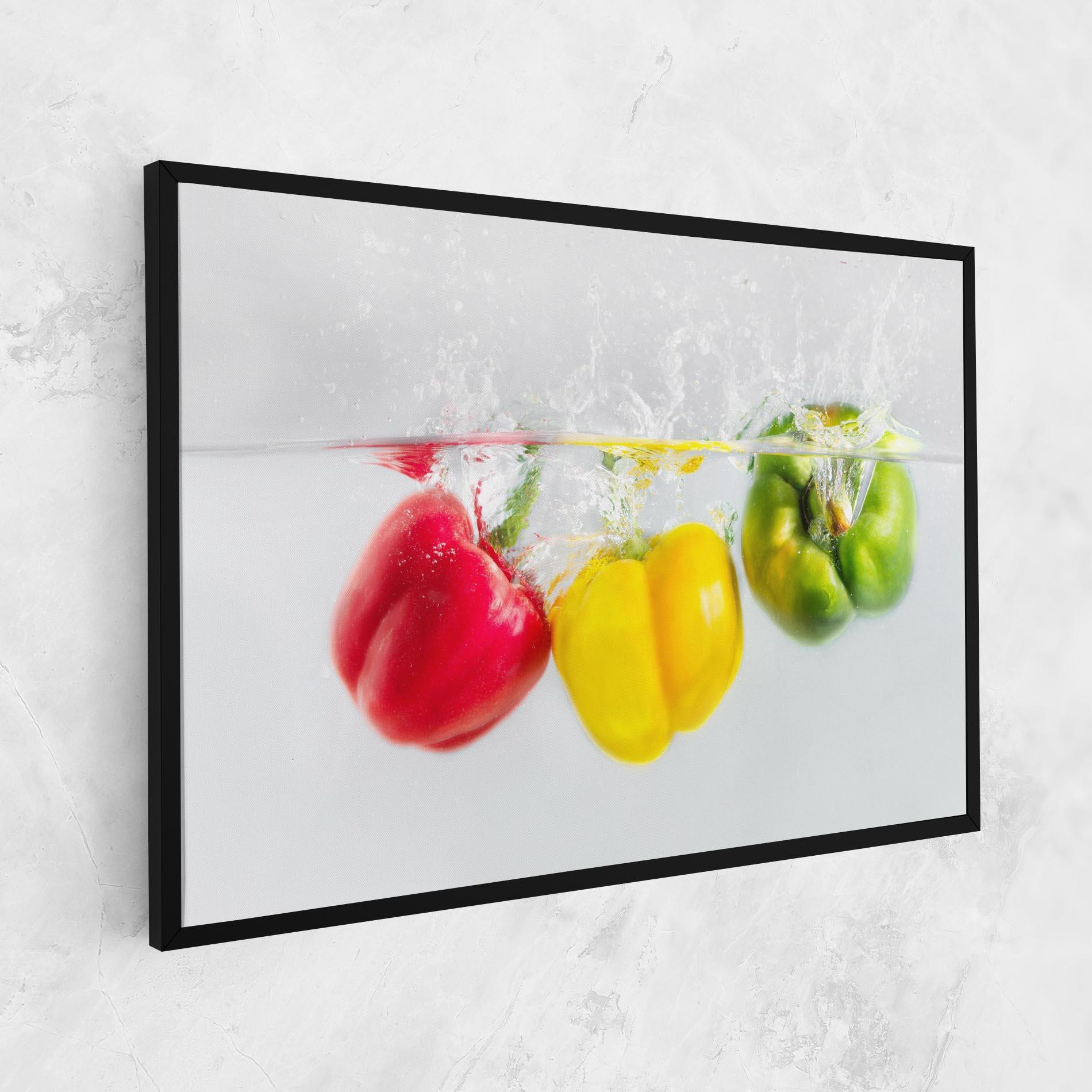 Vászonkép Colorful Bellpepper mockup 1