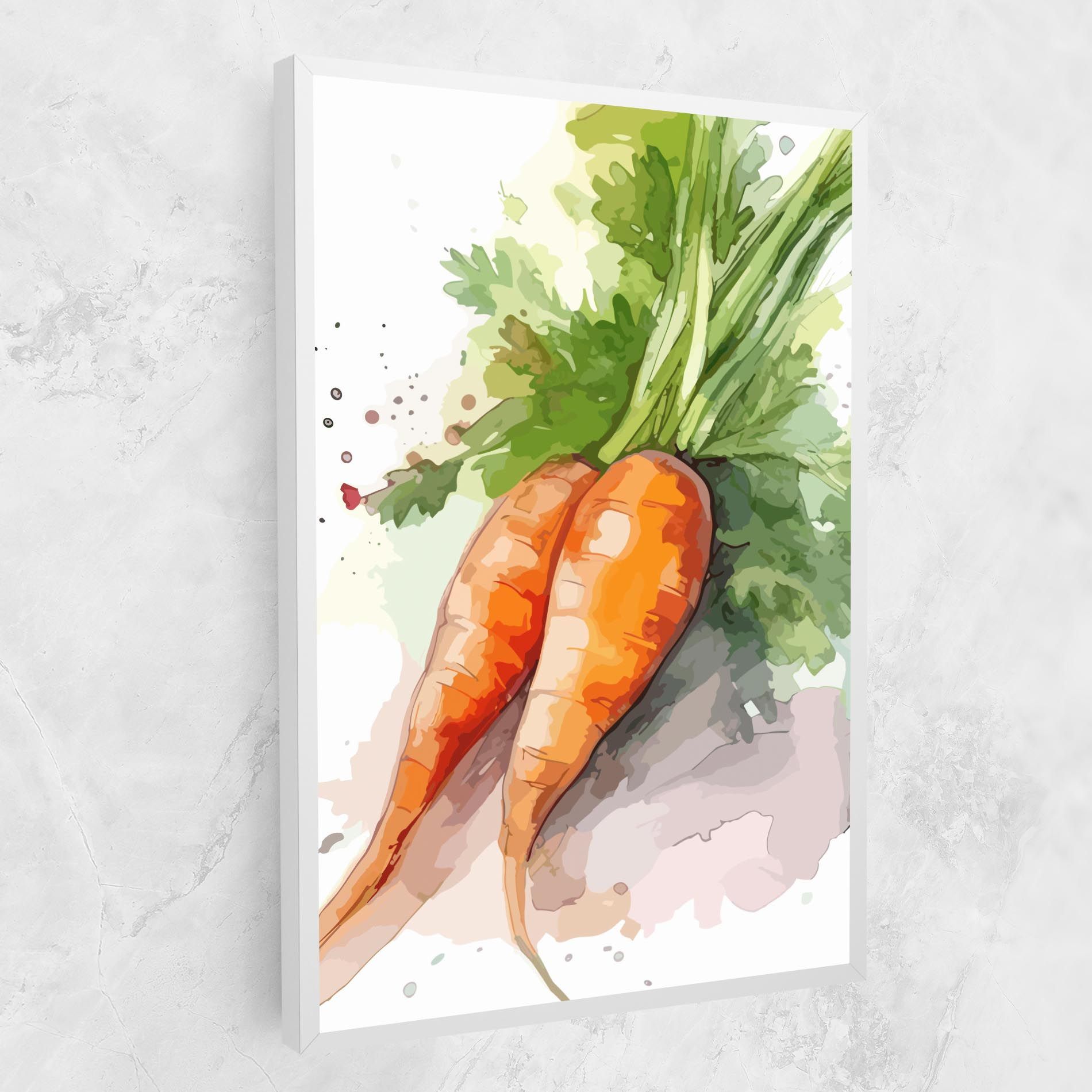 Carrot Watercolor mockup 1