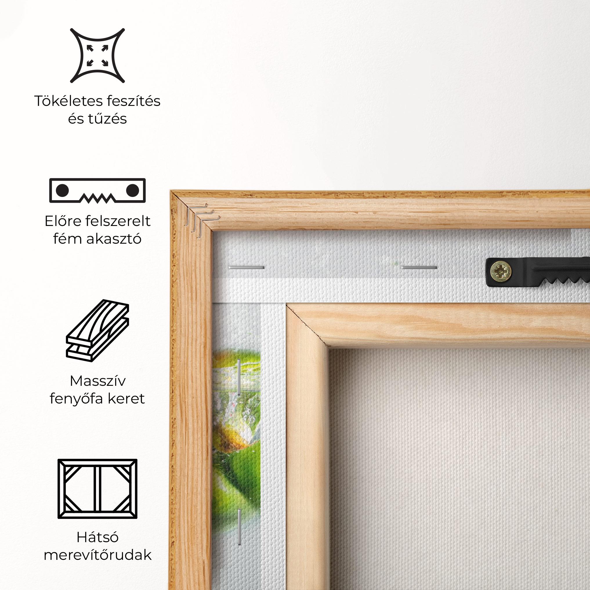 Vászonkép Colorful Bellpepper mockup 5