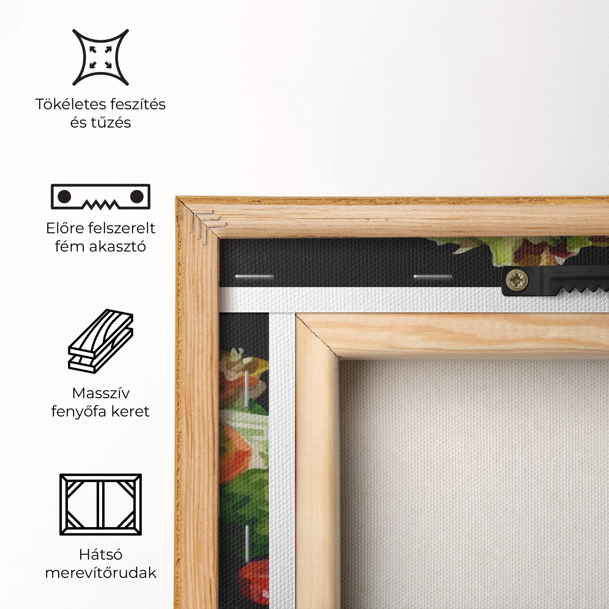 Vászonkép Healthy Tomato Food mockup 5